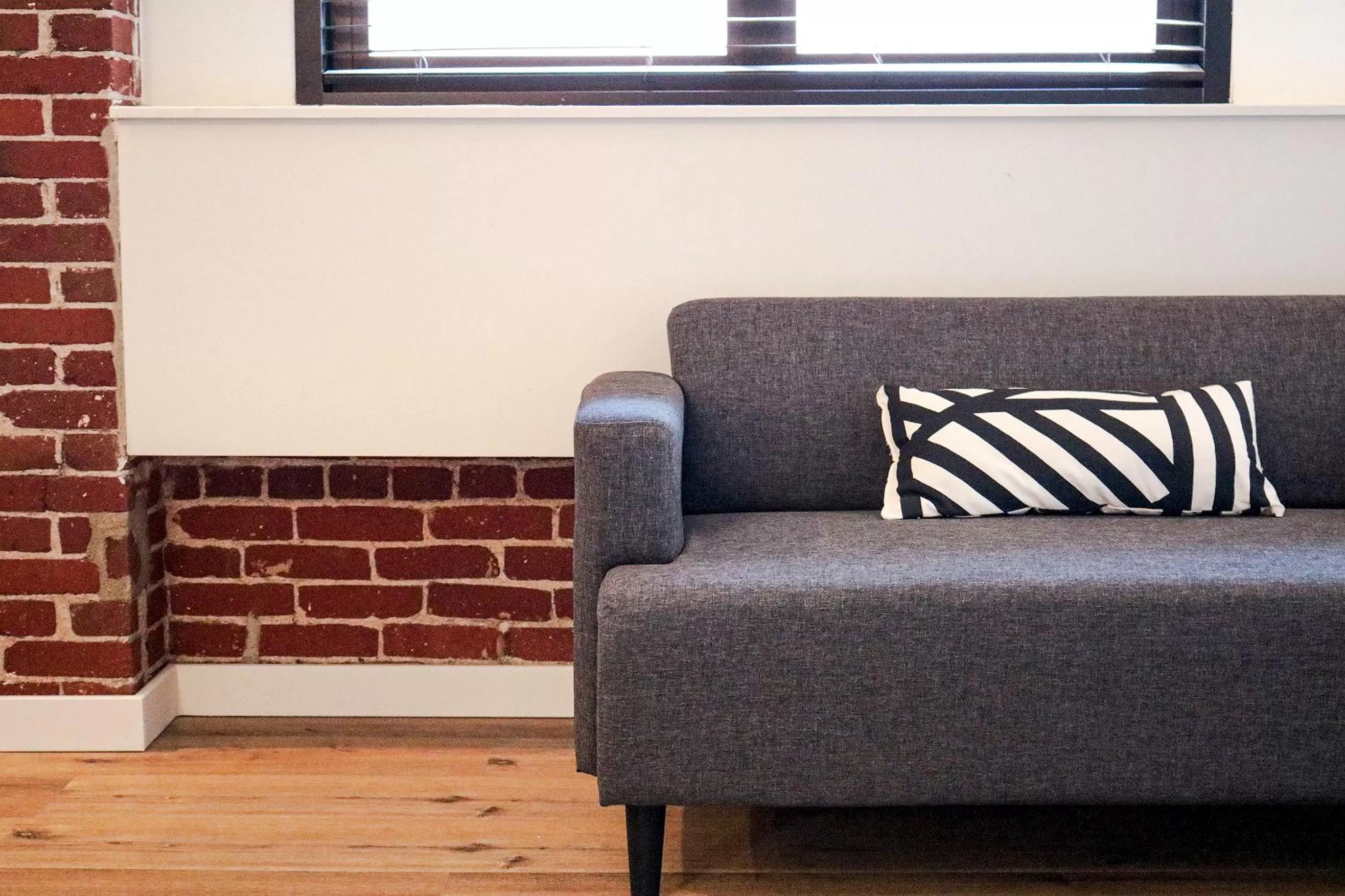 Seating Area in The Haas Suites