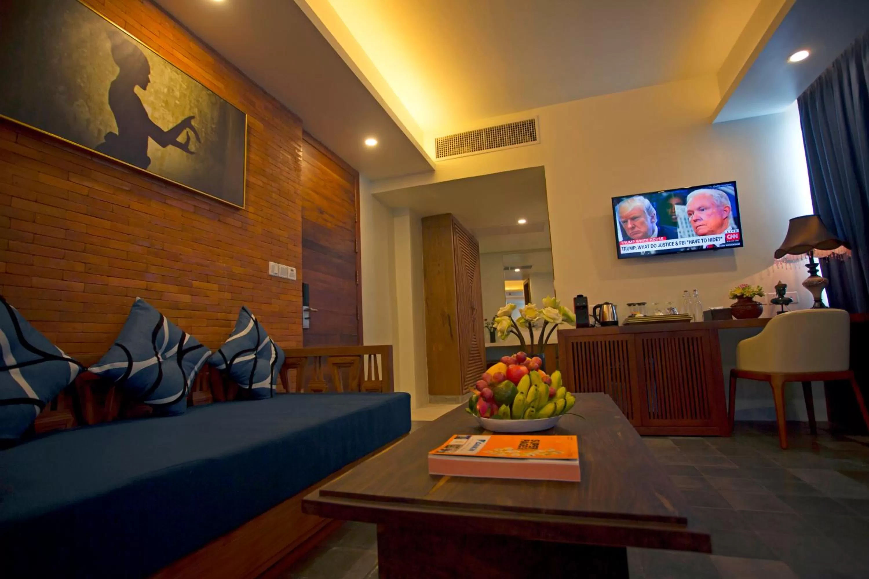 Living room in HARI Residence & Spa