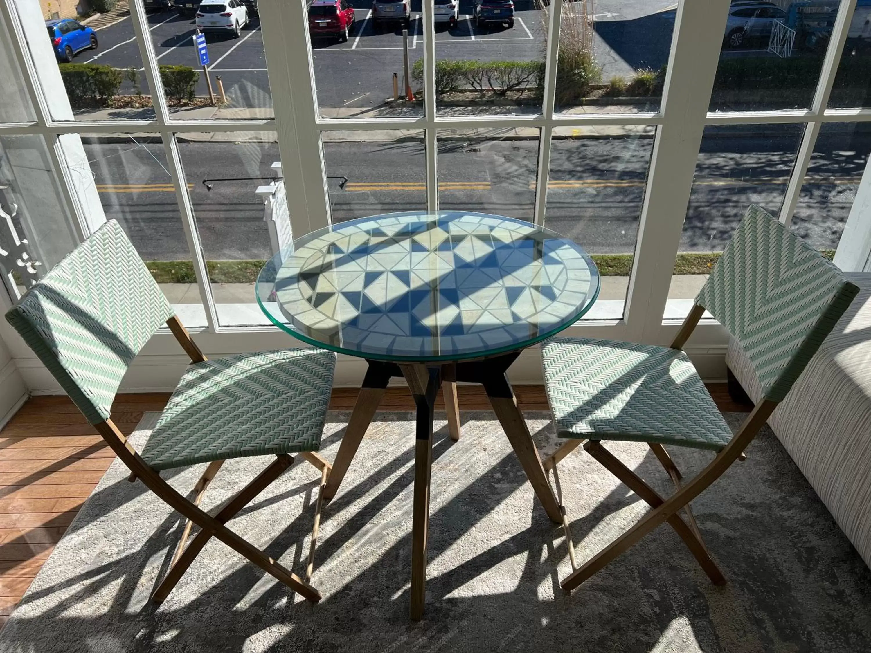 View (from property/room), Balcony/Terrace in Elaine's Cape May Boutique Hotel