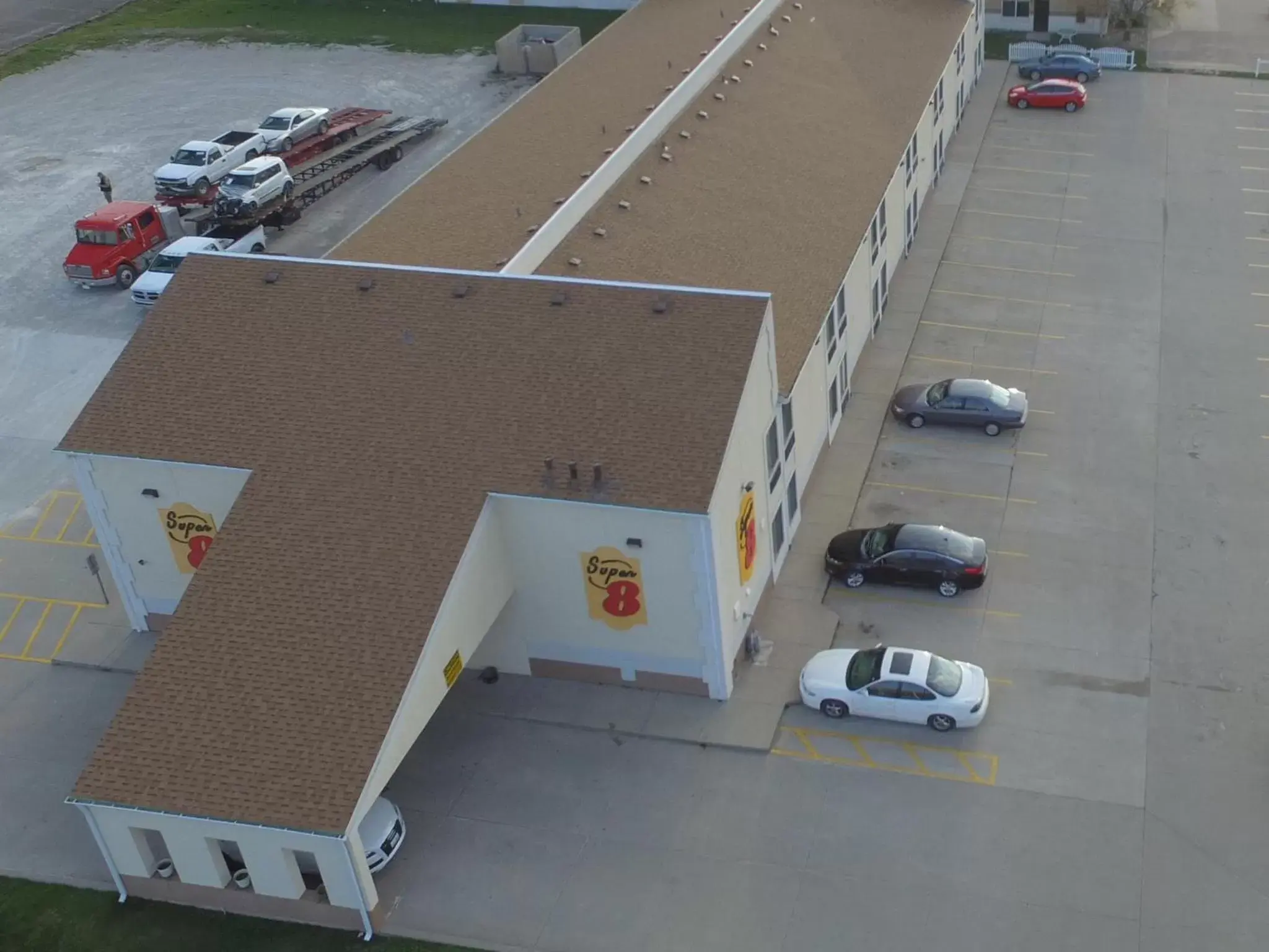 Bird's eye view in Super 8 by Wyndham Lincoln