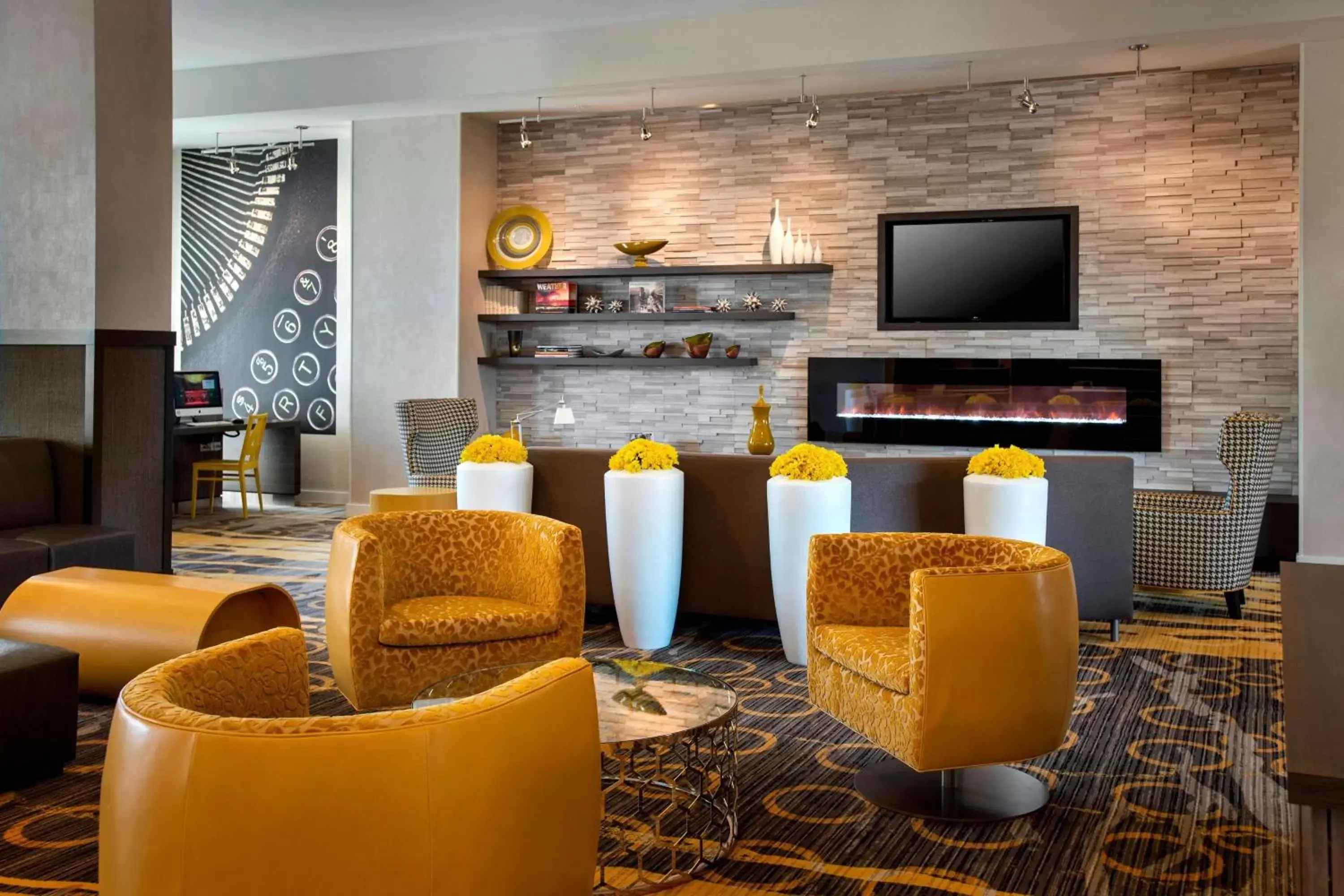 Lobby or reception in Courtyard by Marriott Philadelphia Lansdale