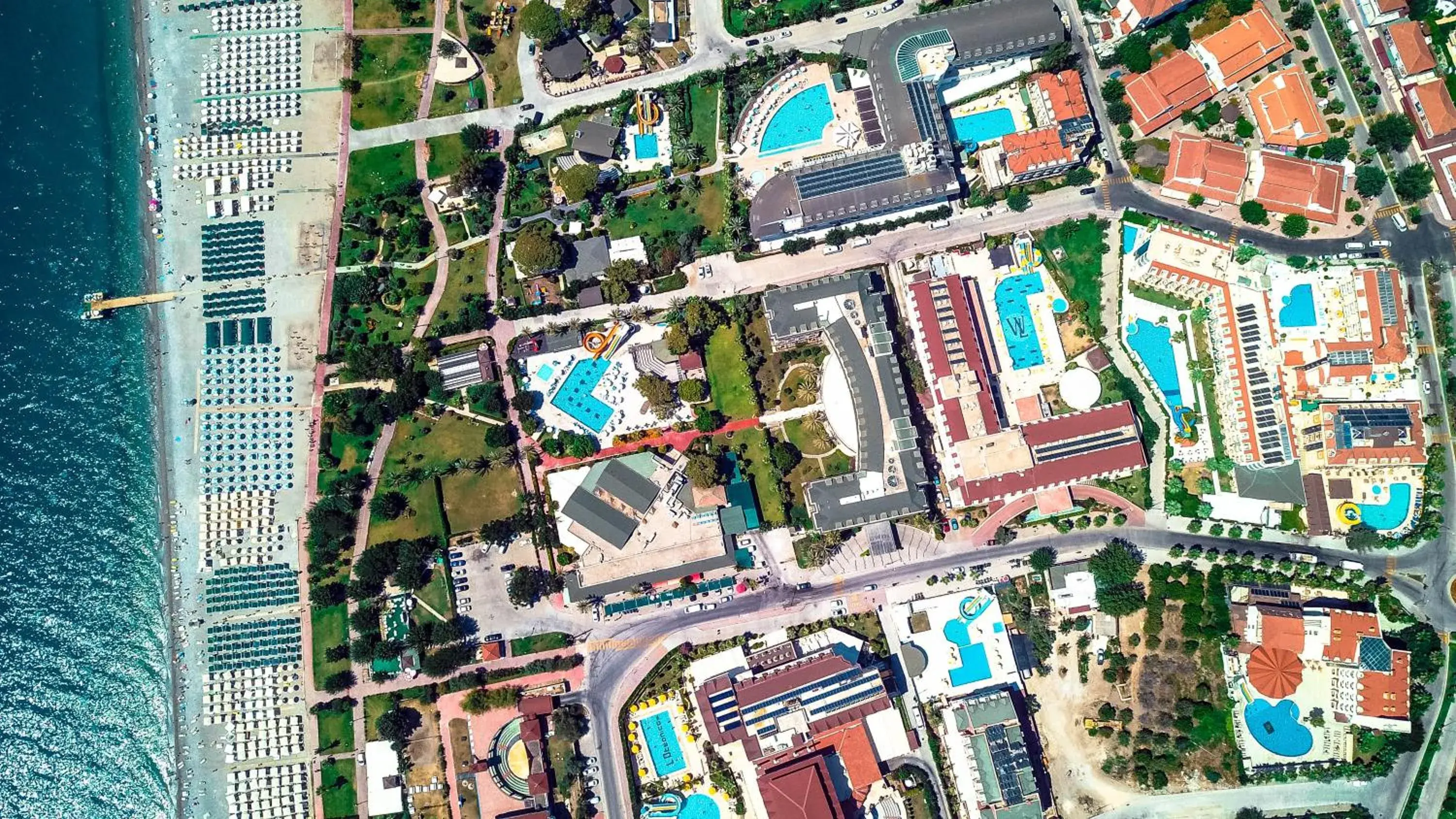 Property building, Bird's-eye View in Camyuva Beach Hotel