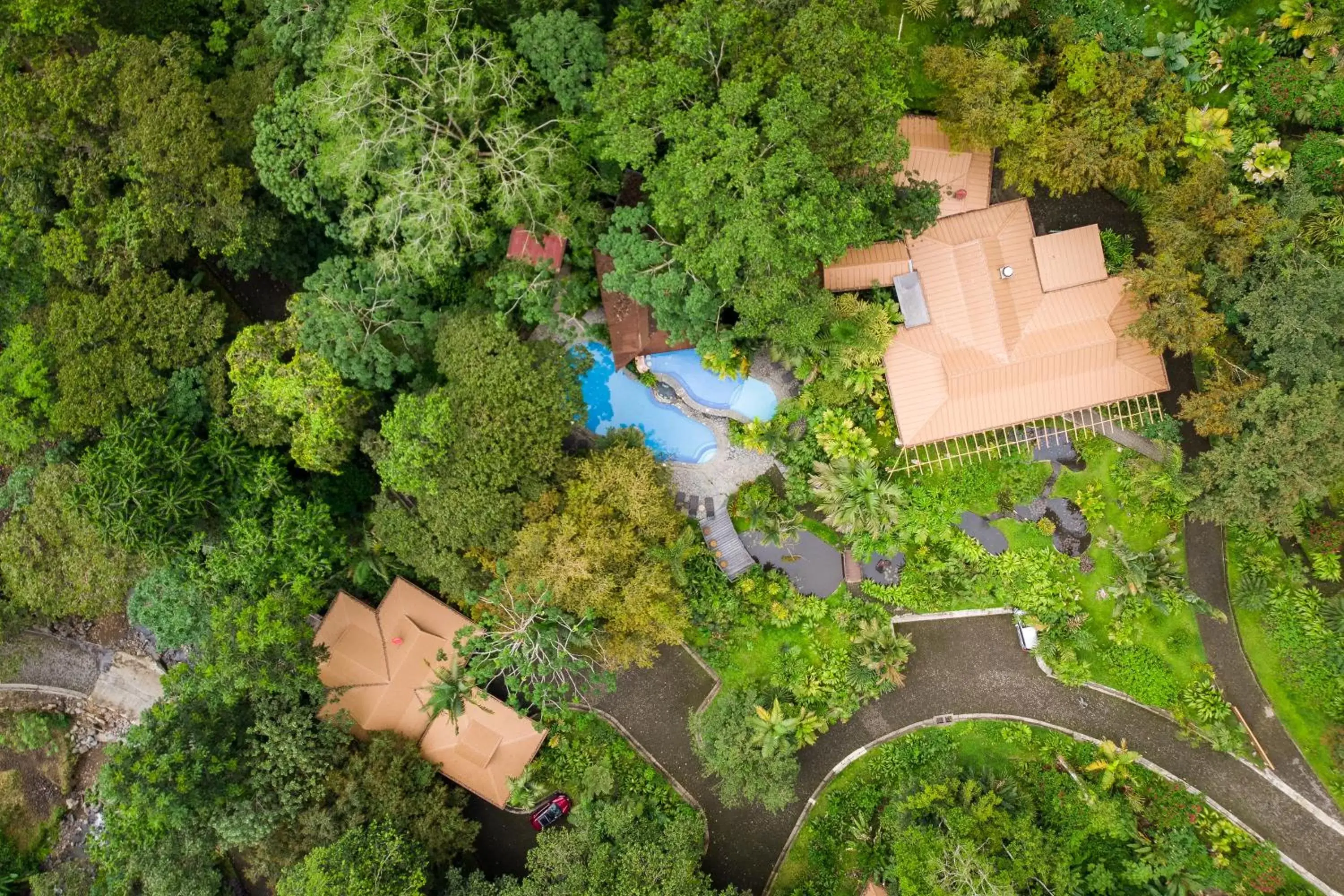 Natural landscape, Bird's-eye View in Lost Iguana Resort and Spa