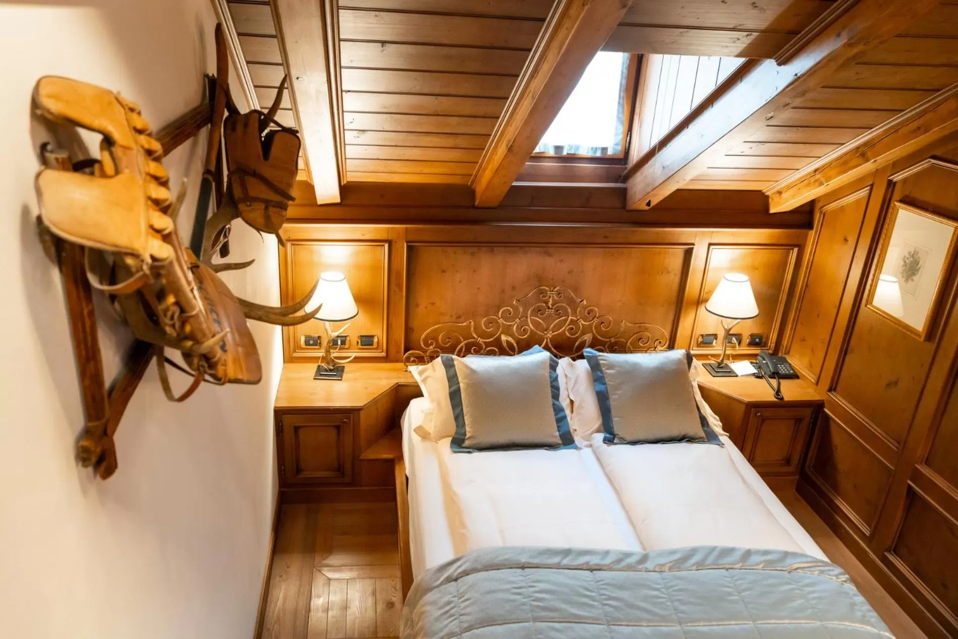 Bed in Ambra Cortina Luxury&Fashion Hotel