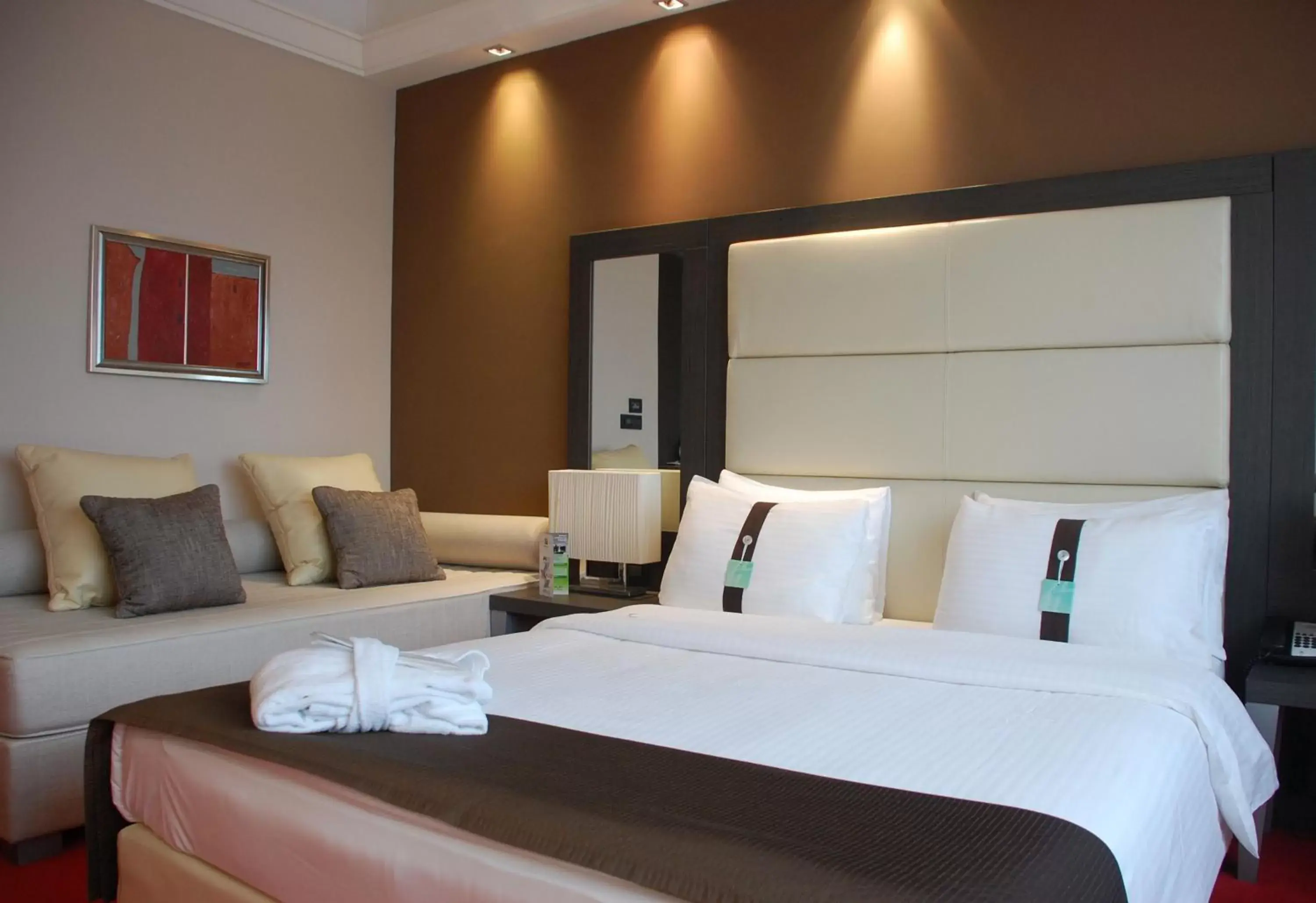 Photo of the whole room, Bed in Holiday Inn Belgrade, an IHG Hotel