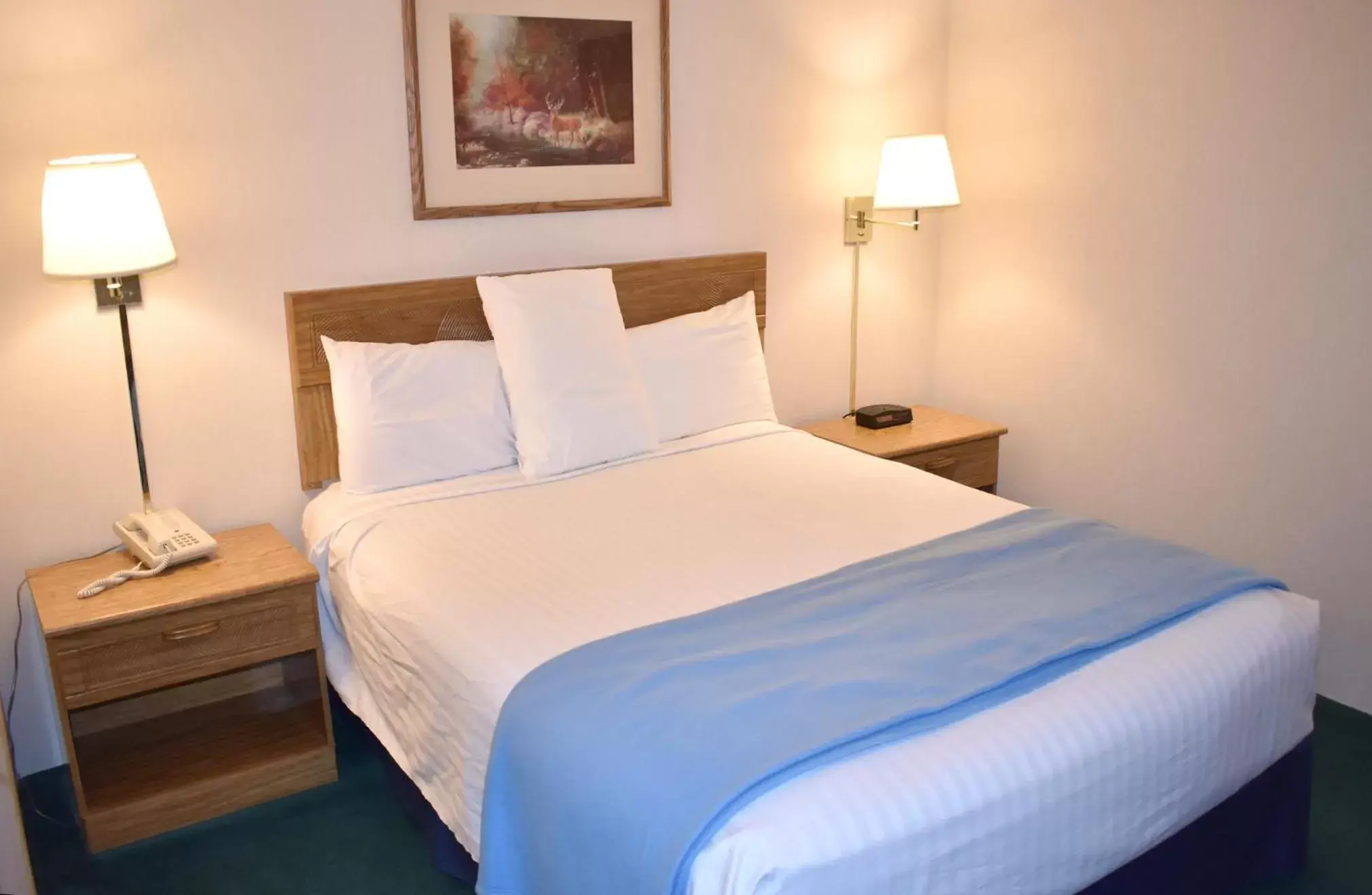 Bed in Americas Best Value Inn & Suites - Tahquamenon Country