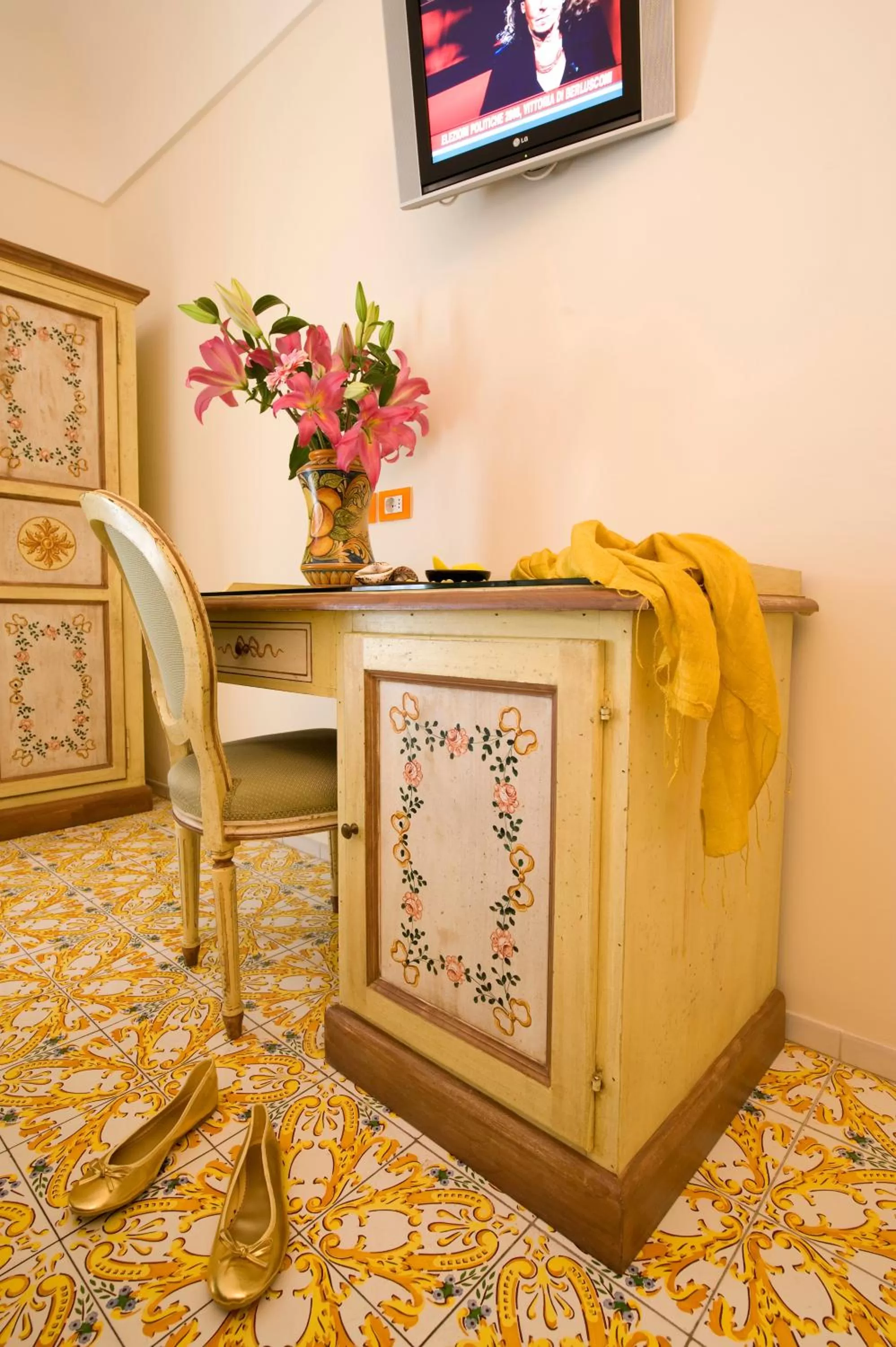 Decorative detail in Hotel Margherita