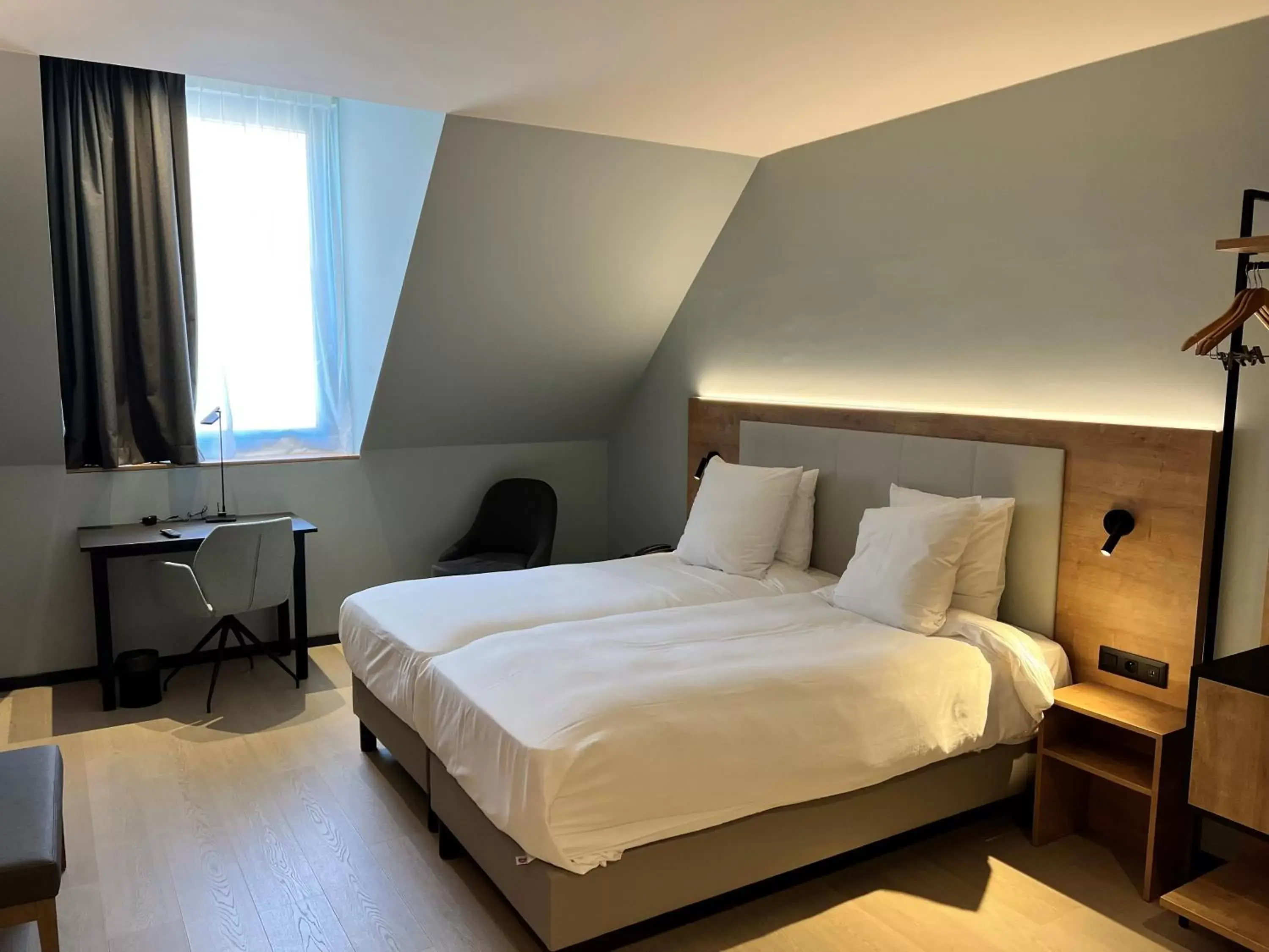 Bed in Radisson Hotel Liege City Centre