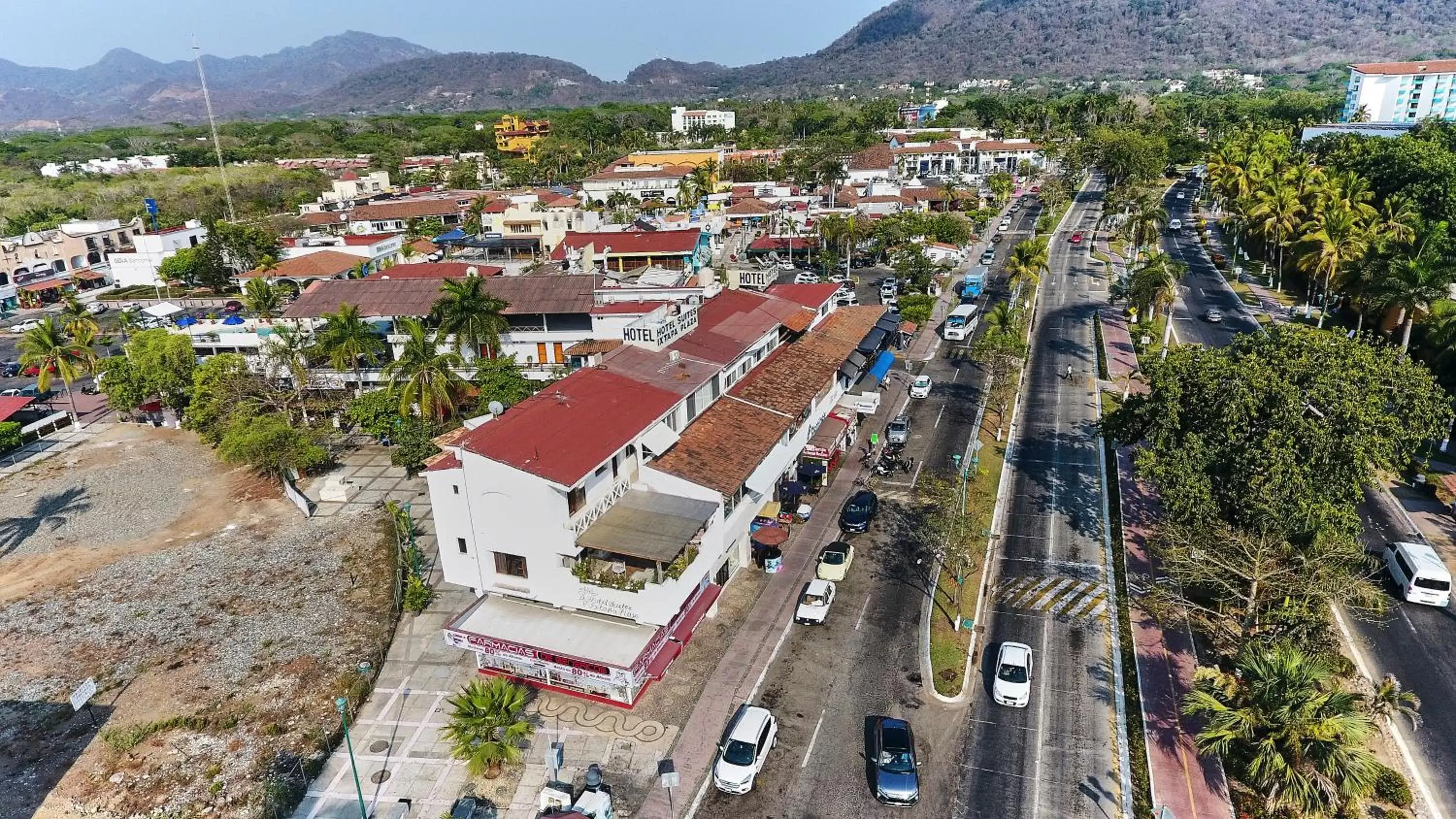 Bird's eye view, Bird's-eye View in Hotel Suites Ixtapa Plaza