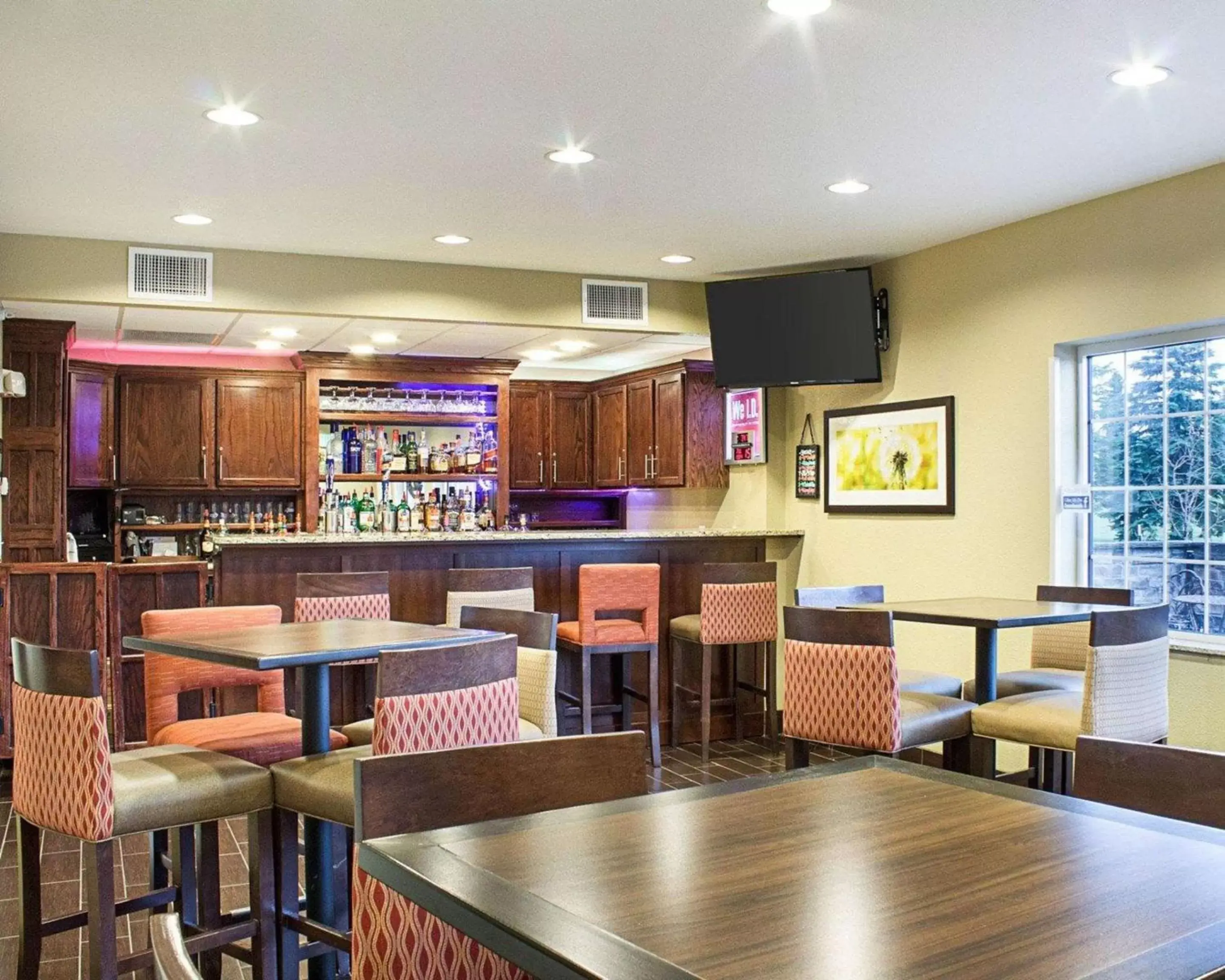 Lounge or bar, Restaurant/Places to Eat in Comfort Suites Minot