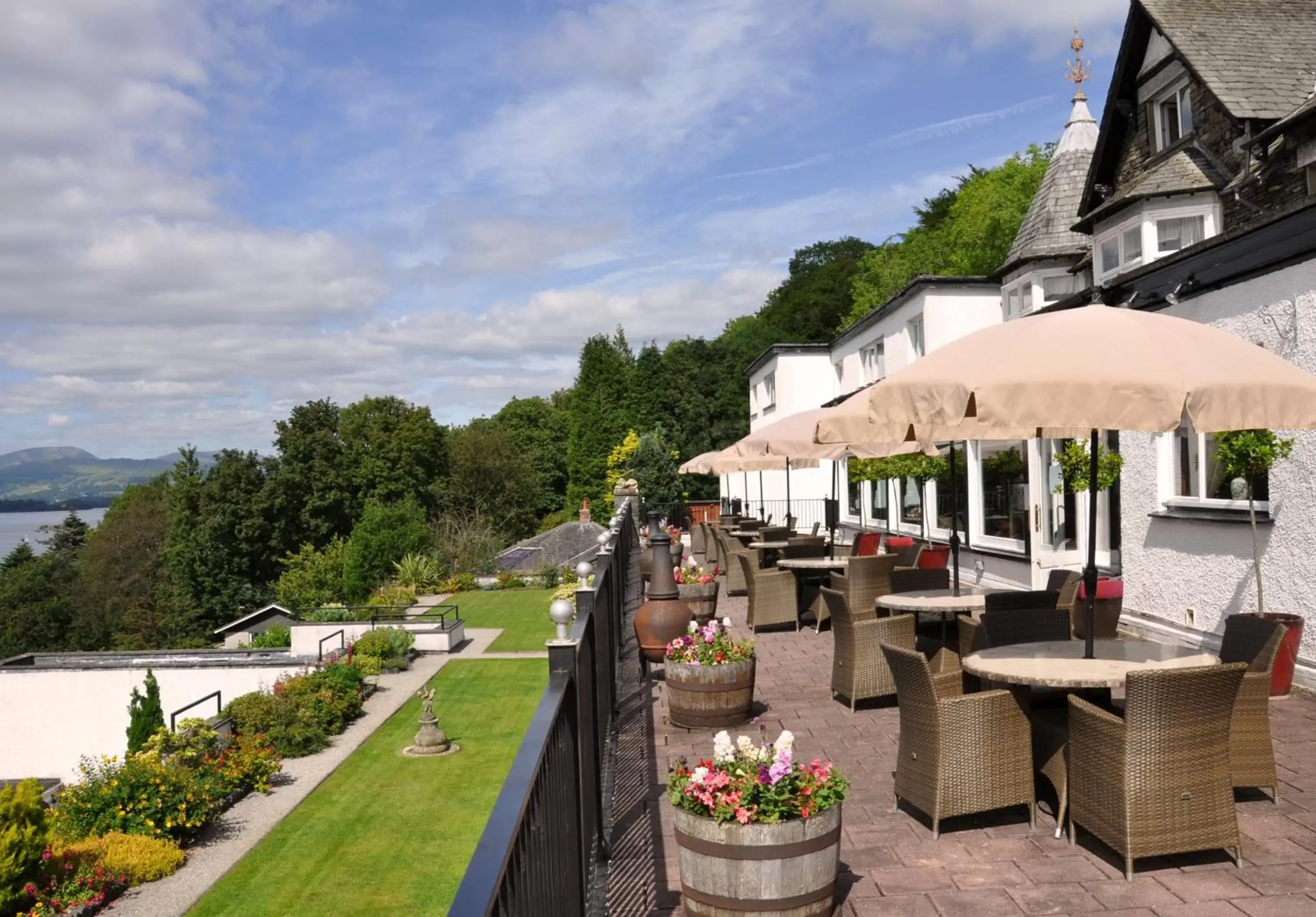 Patio in Beech Hill Hotel & Spa