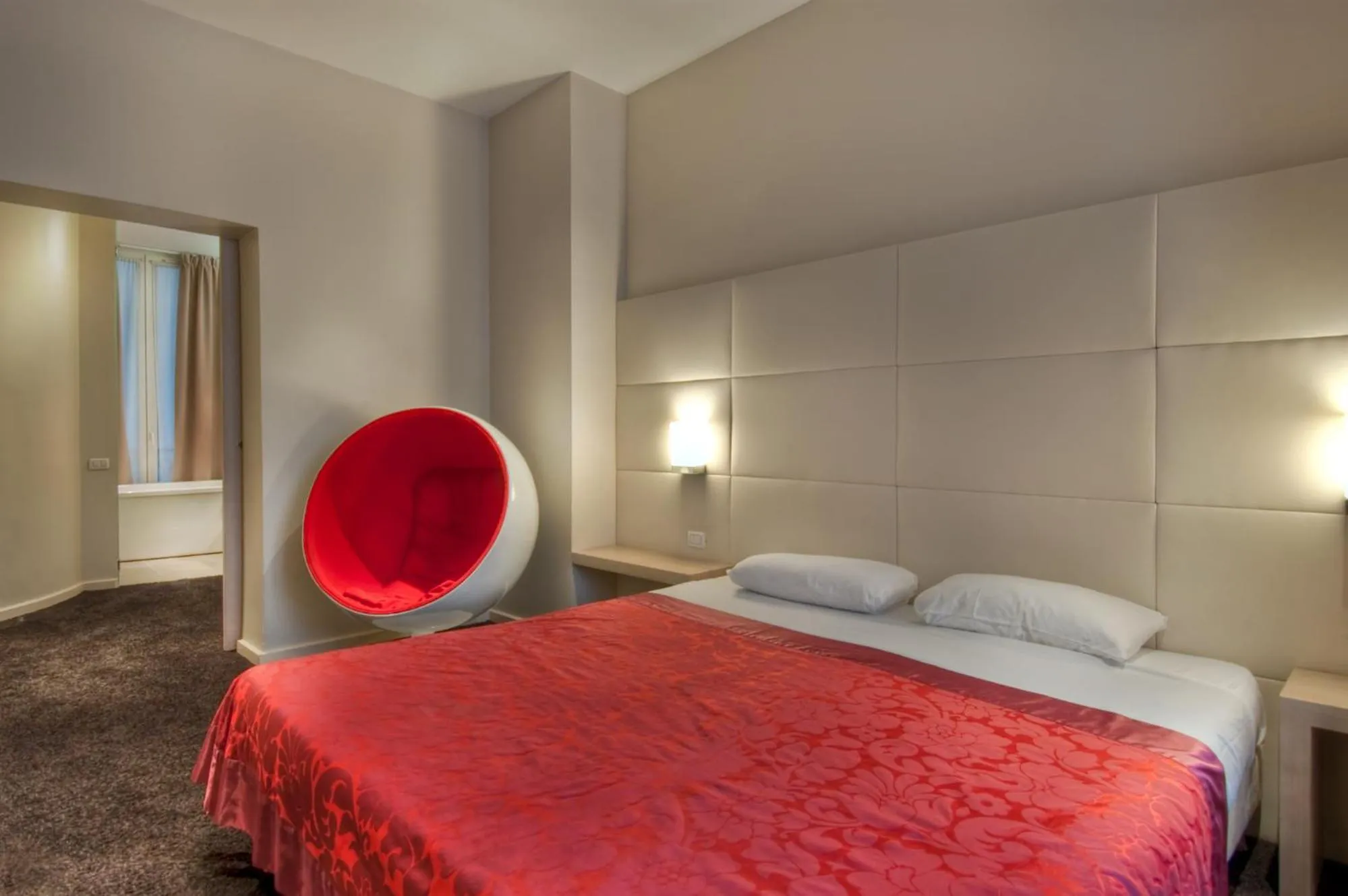 Bedroom, Bed in Hôtel Elixir