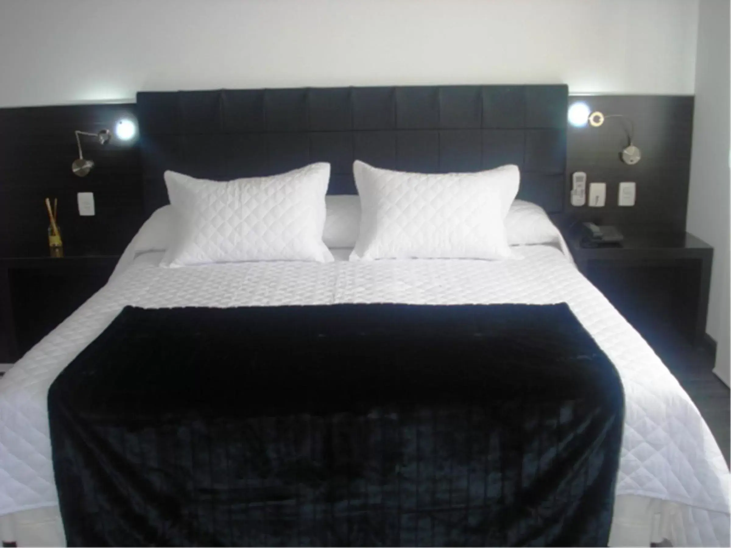 Bed in Hotel Manta