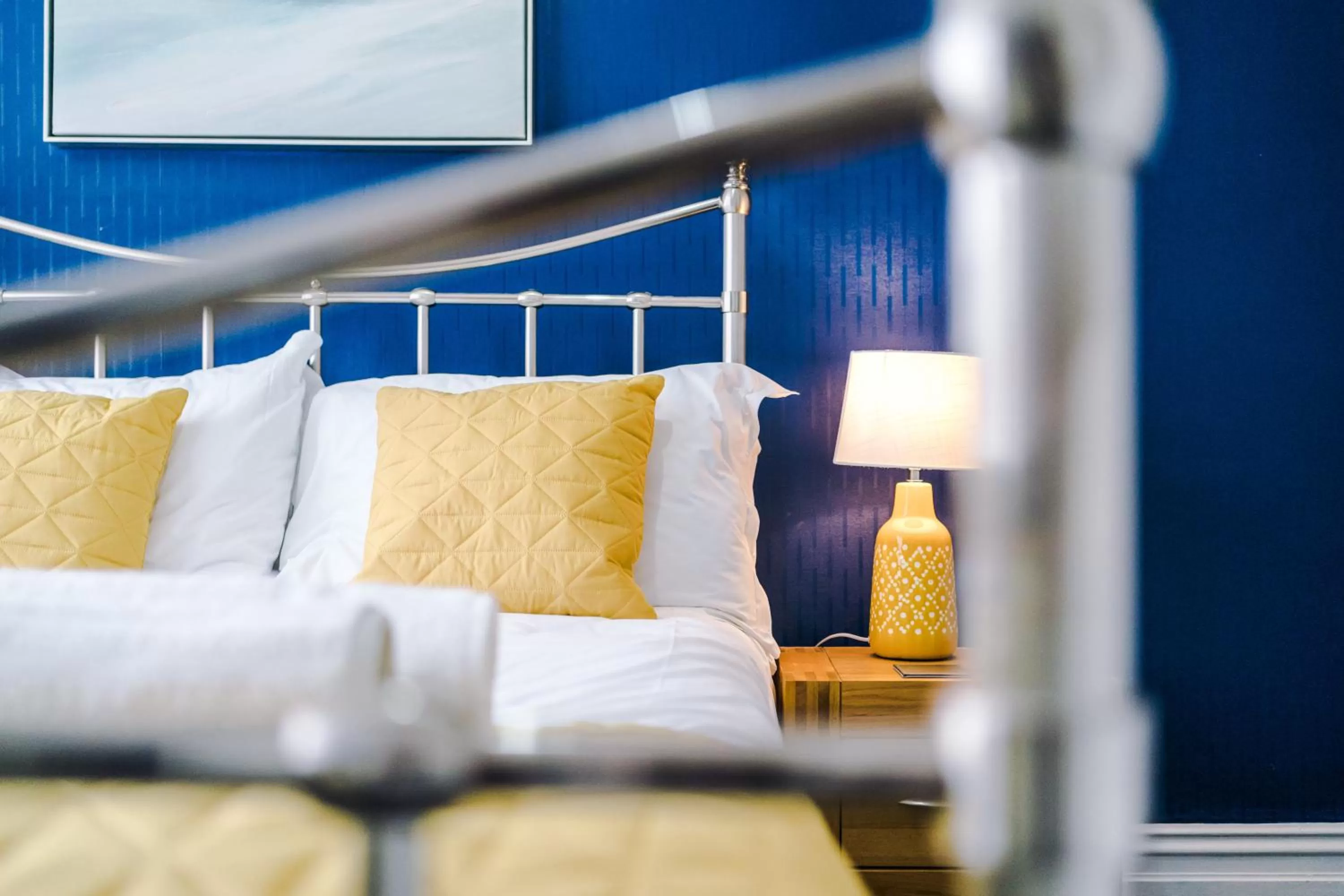 Bed in Pebbles Guest House