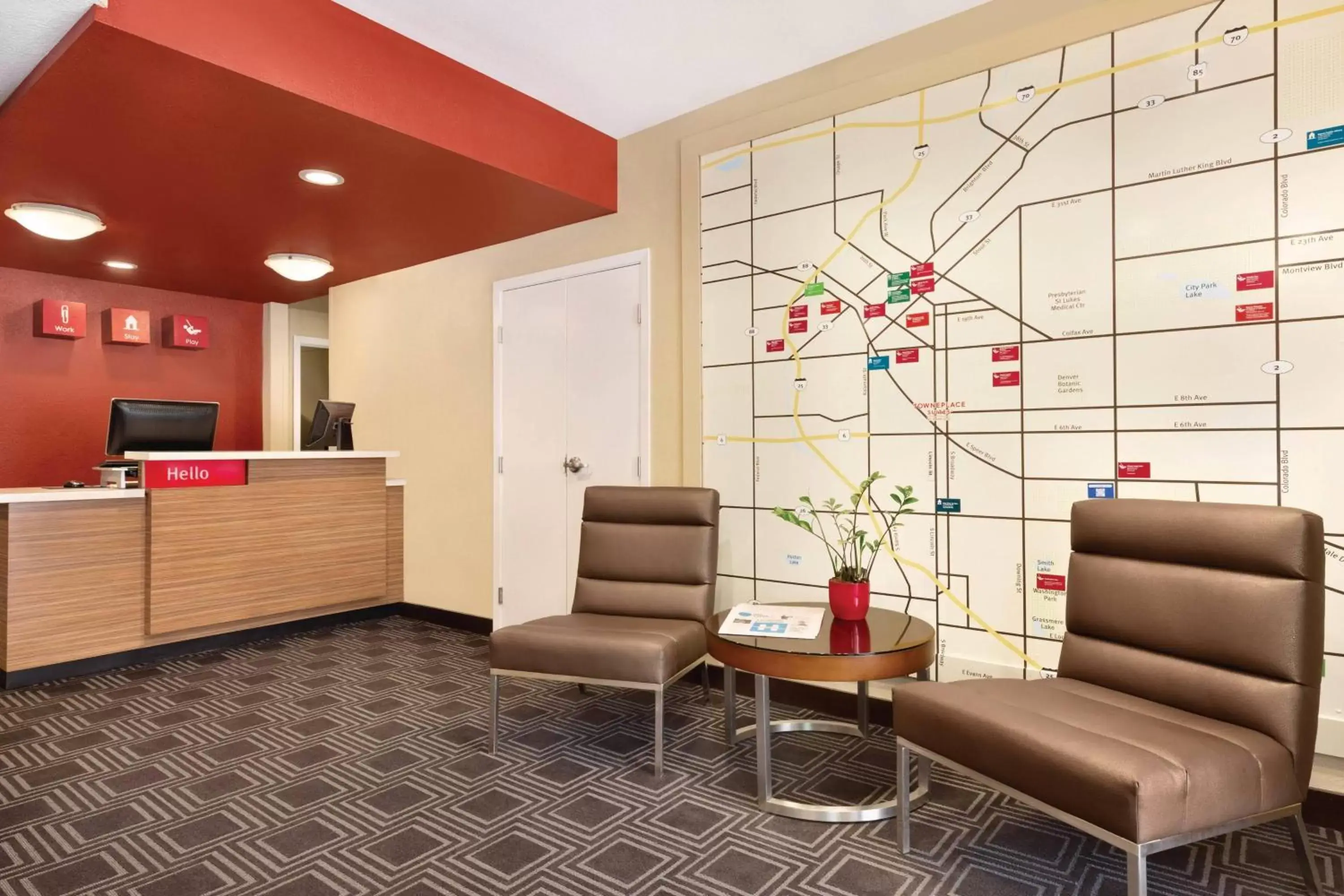 Lobby or reception, Lobby/Reception in TownePlace Suites by Marriott Denver Downtown