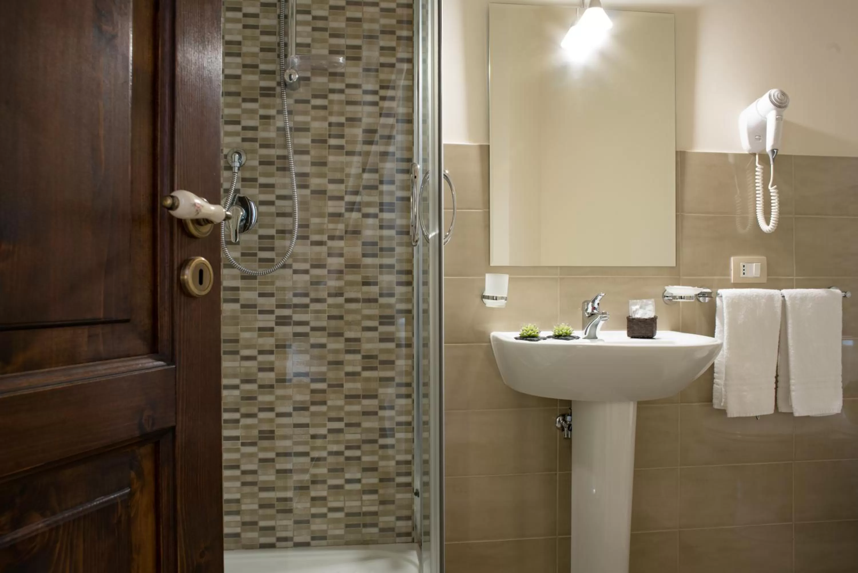 Bathroom in B&B Palazzo Tornabene