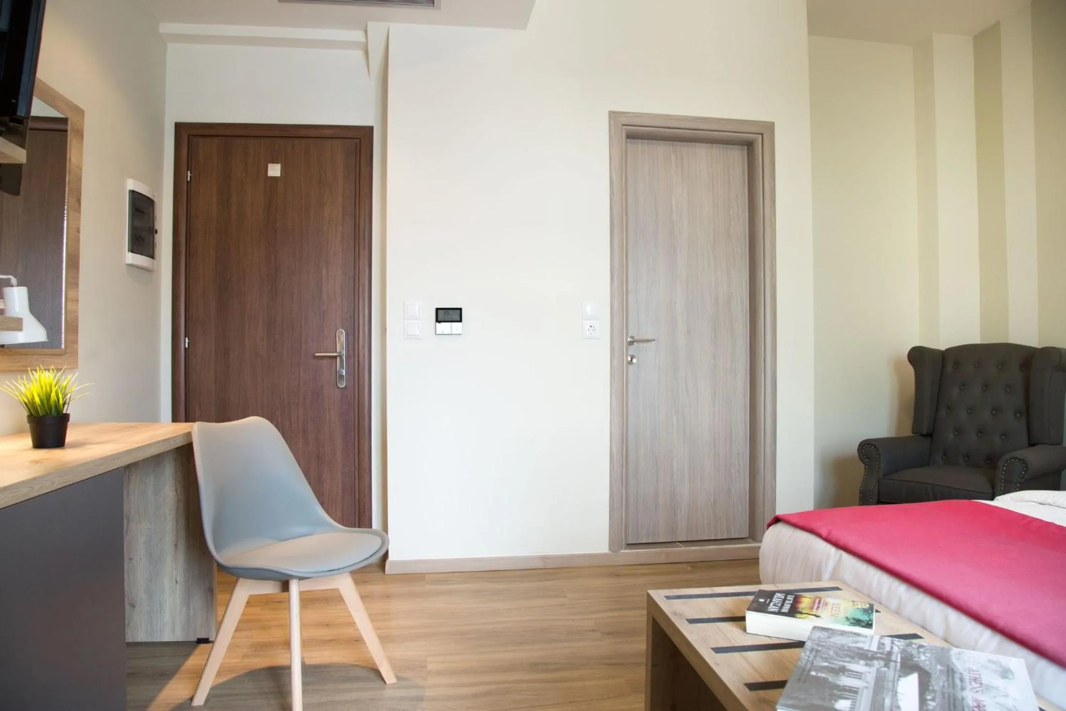 Bedroom in Hotel @Syngrou Fix