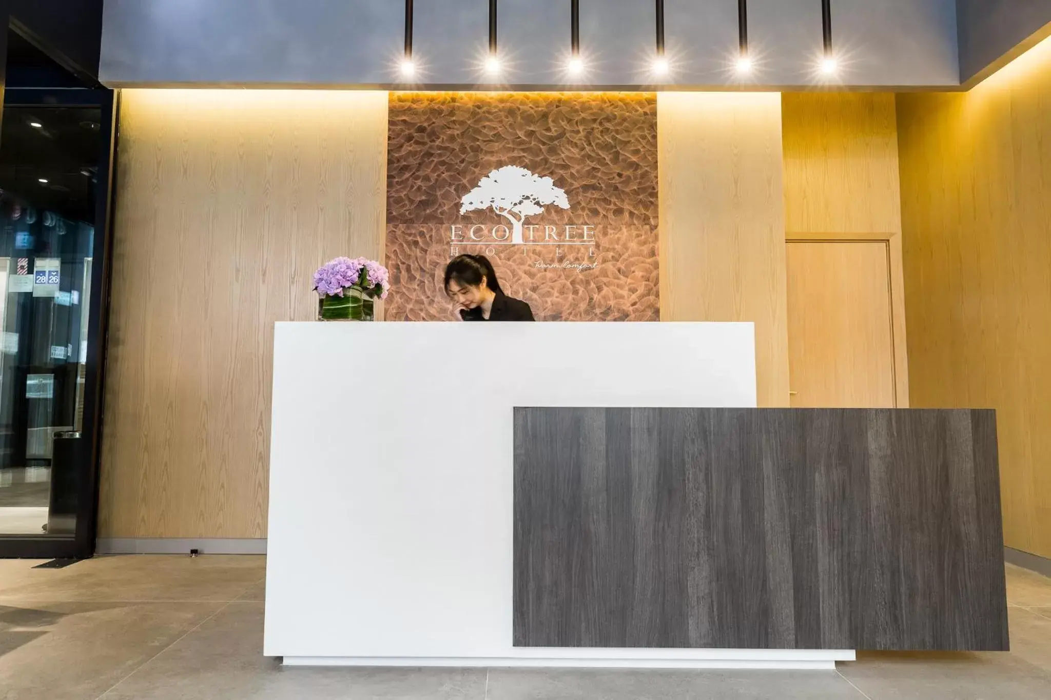 Lobby/Reception in Eco Tree Hotel Causeway Bay