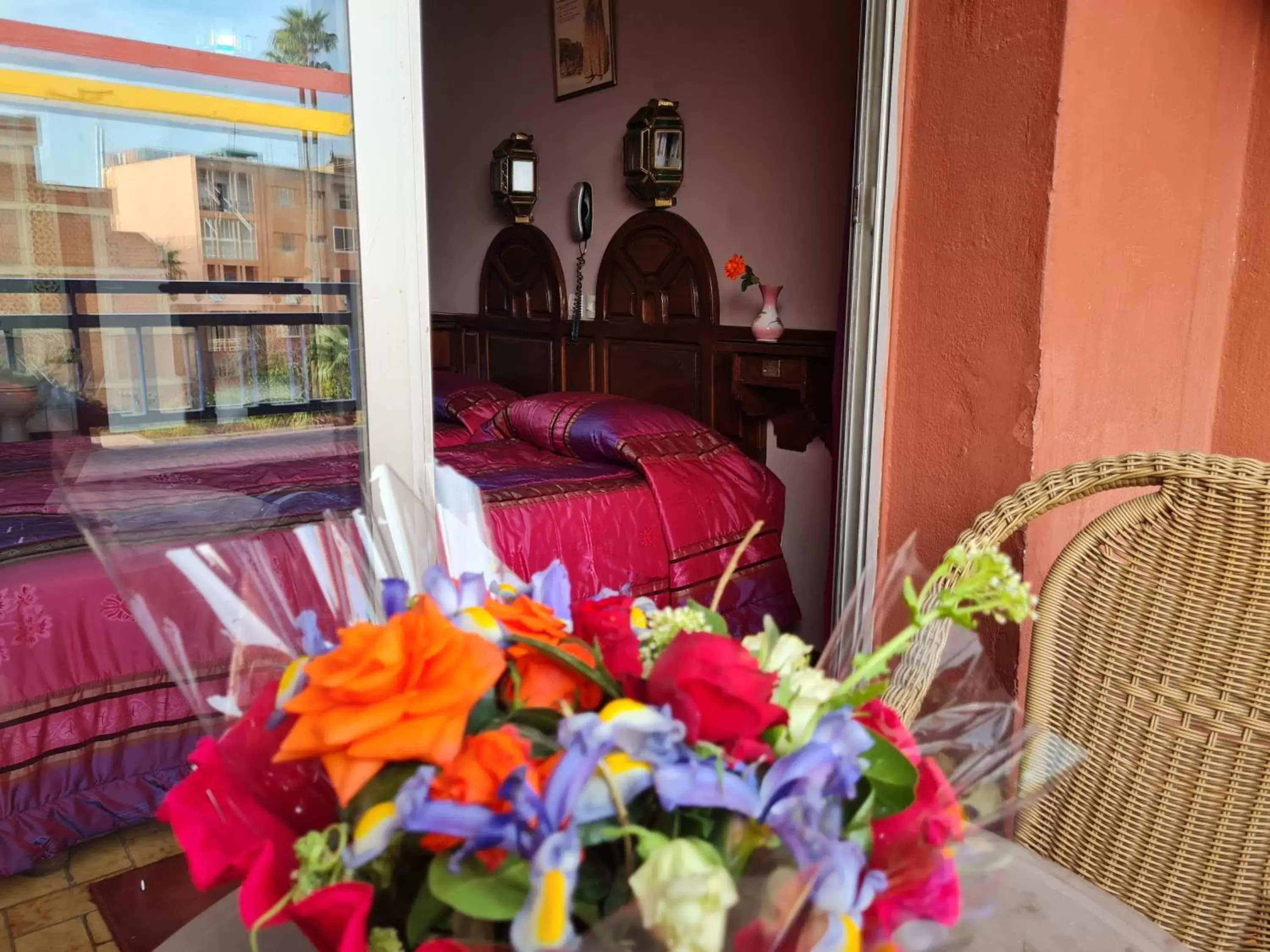 Balcony/Terrace in Hotel Tachfine