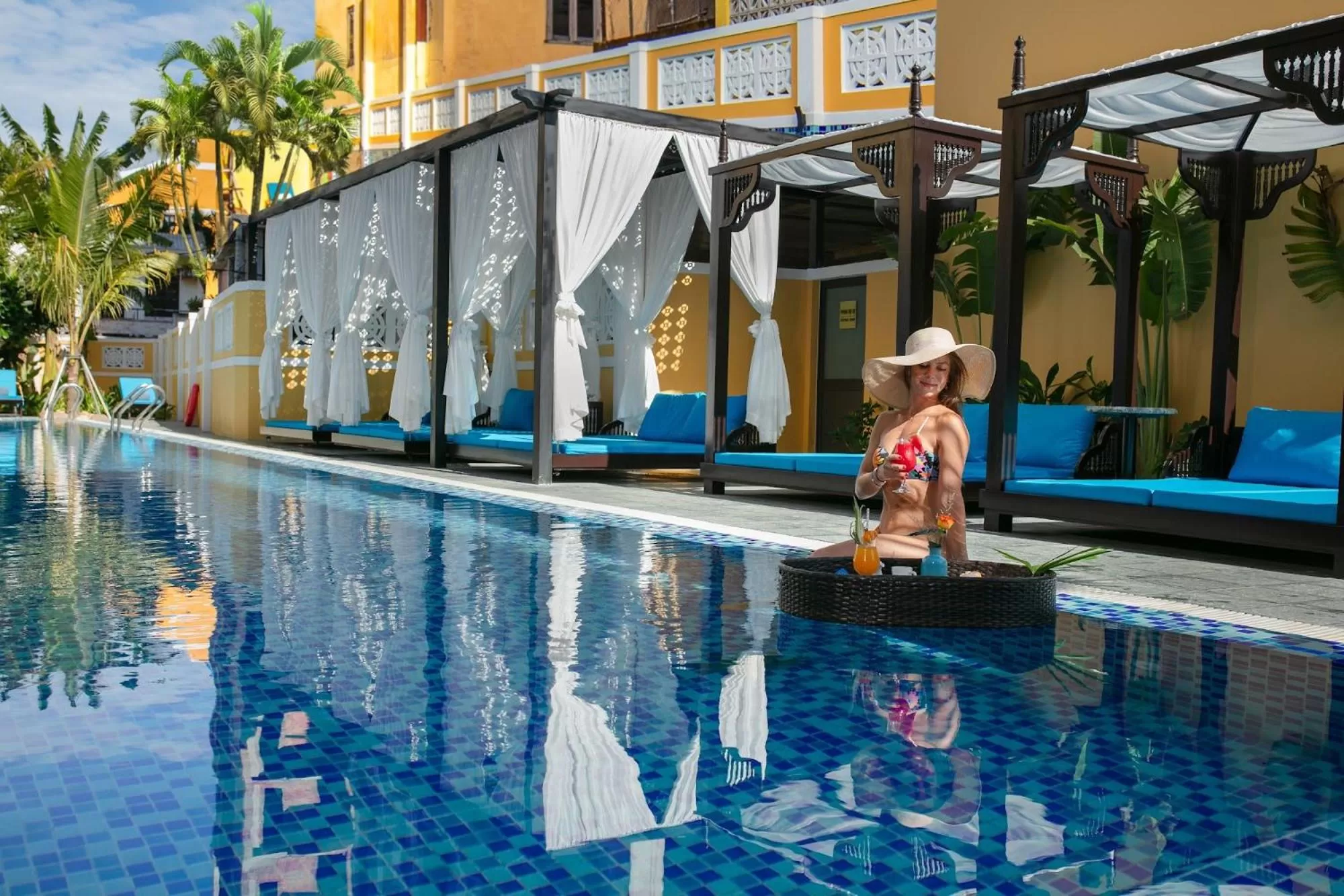 Swimming pool in La Charm Hoi An Hotel & Spa