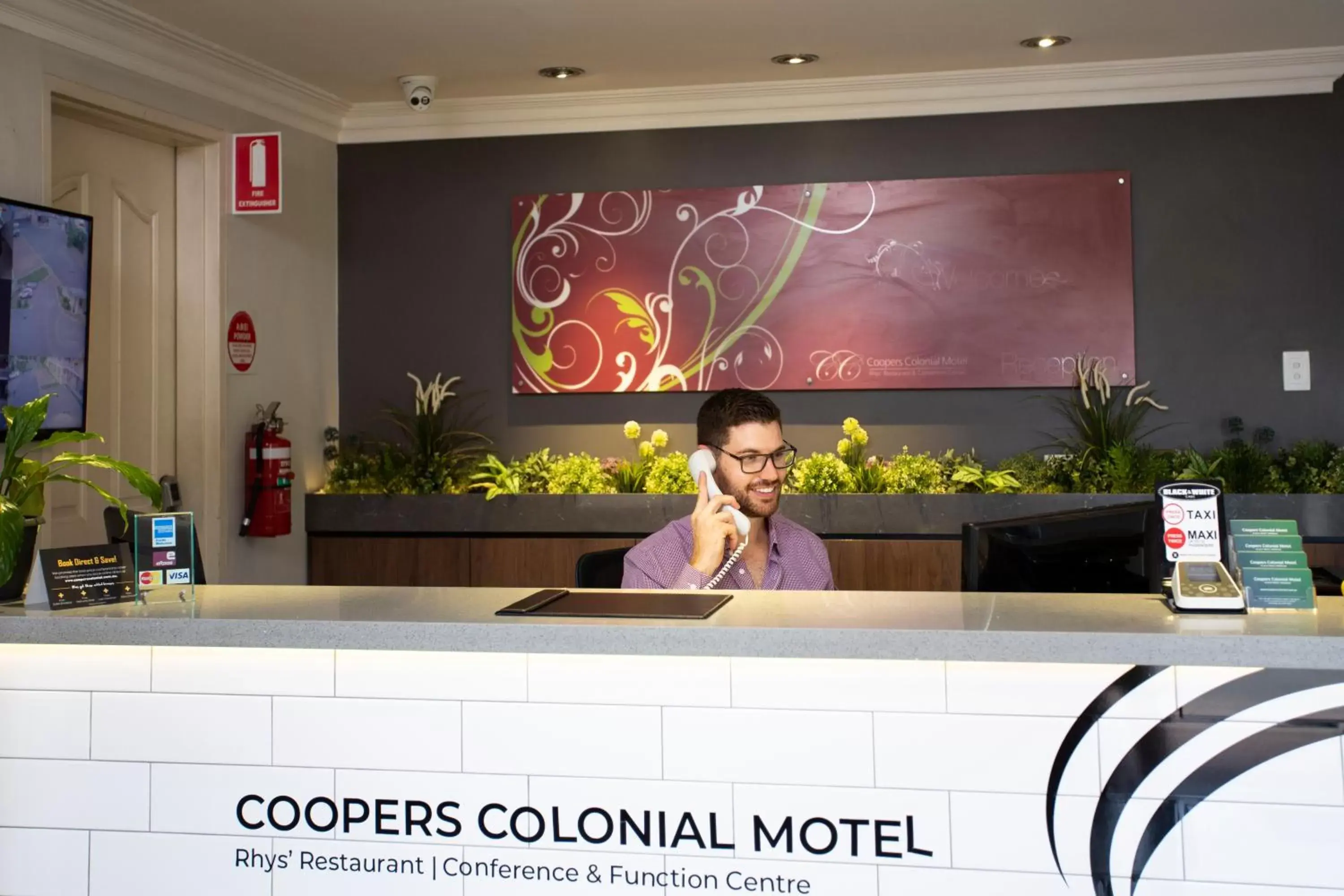 Staff in Coopers Colonial Motel