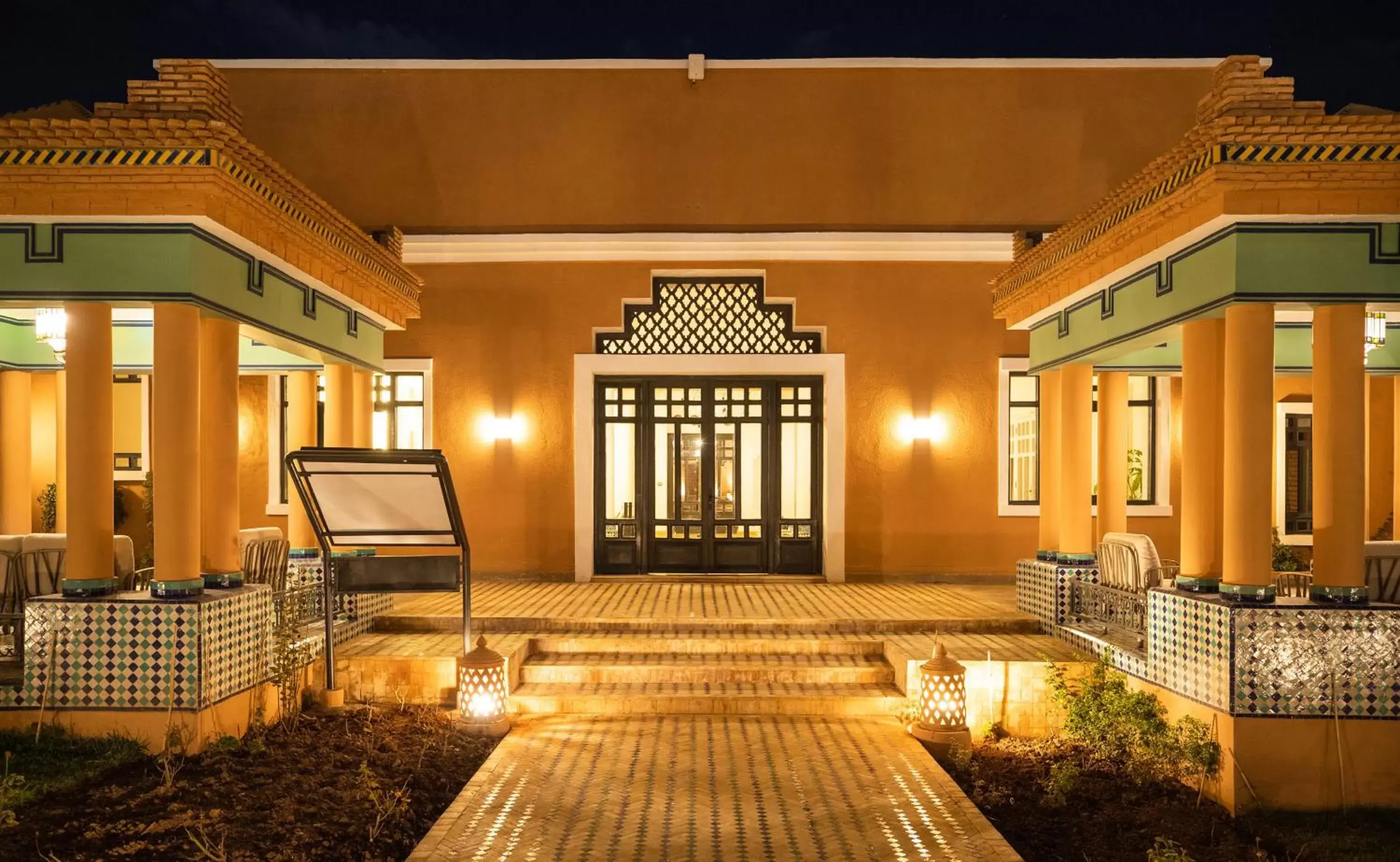 Facade/entrance in Sol Oasis Marrakech Facade/entrance in Sol Oasis Marrakech