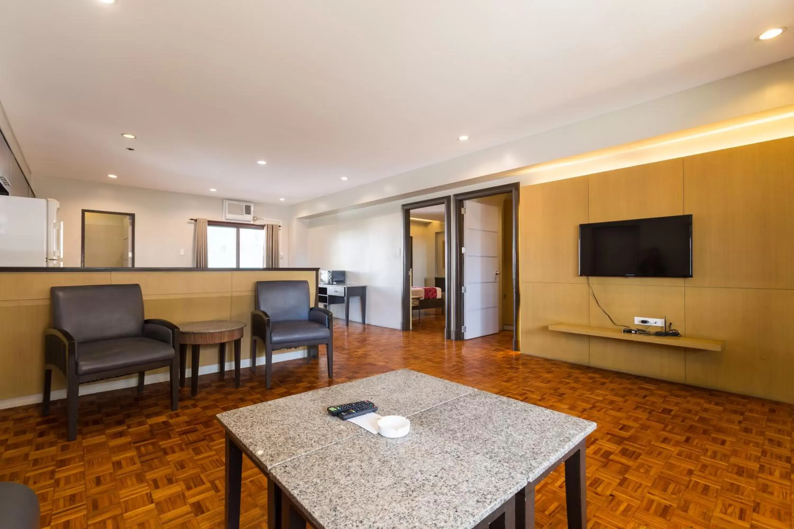 Seating Area in Tropicana Suites