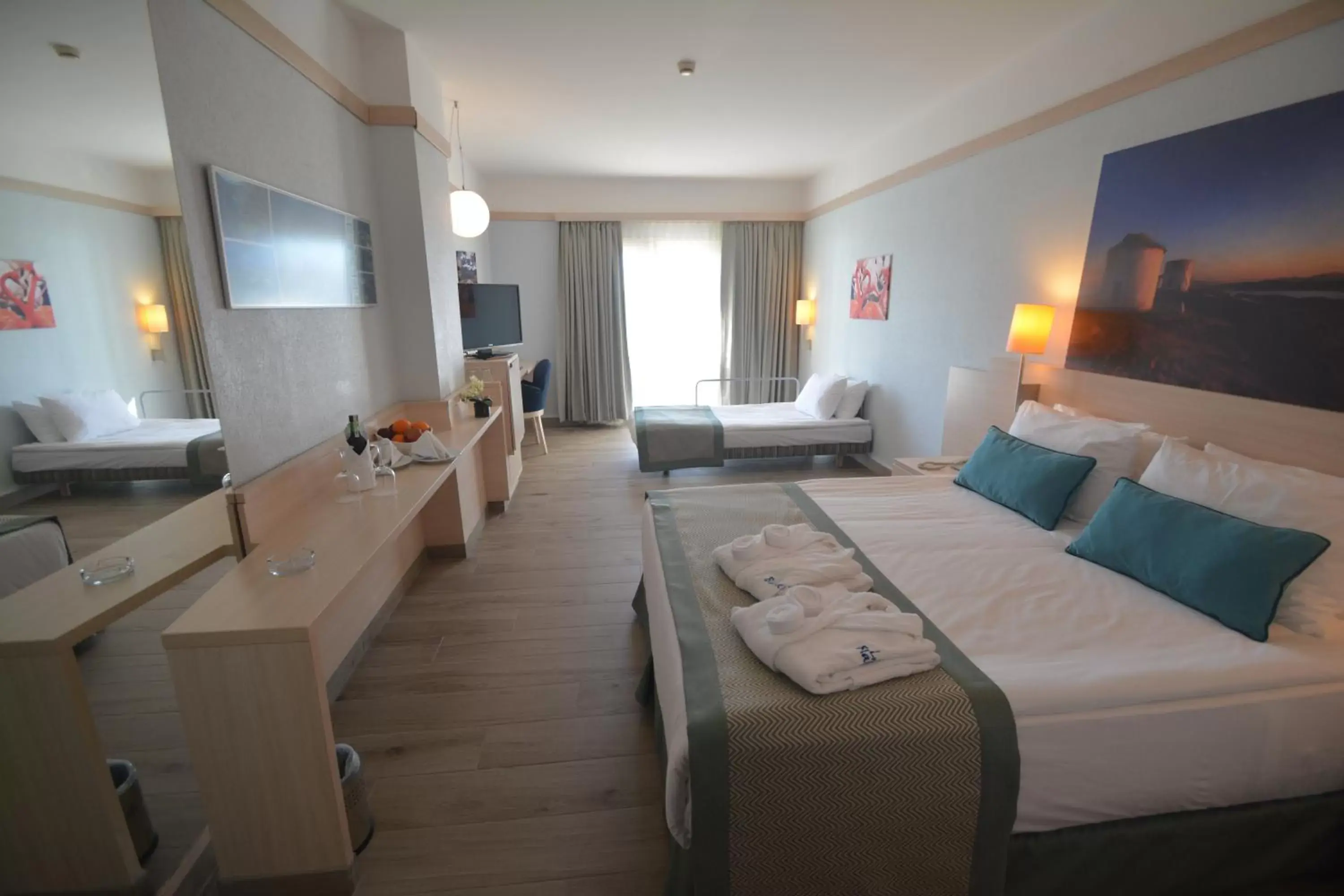 Bed in La Blanche Resort & Spa Bed in La Blanche Resort & Spa