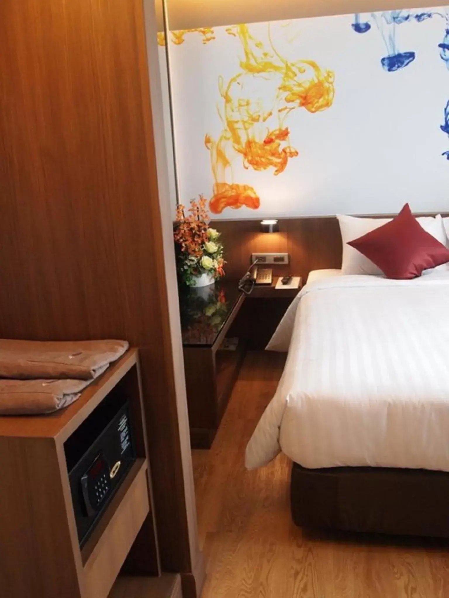 Decorative detail, Bed in 41 Suite Bangkok