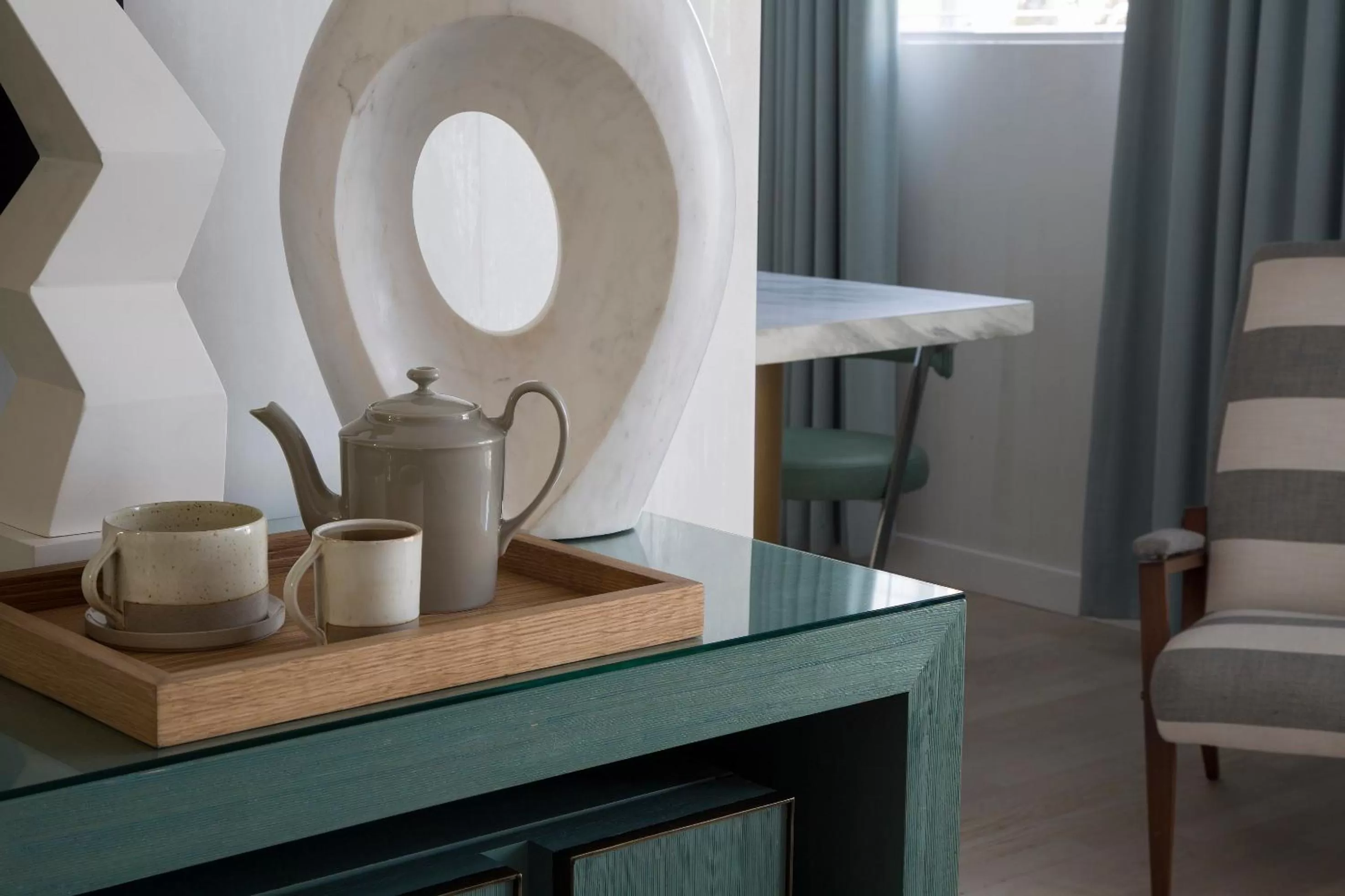 Decorative detail in Avalon Hotel Beverly Hills, a Member of Design Hotels