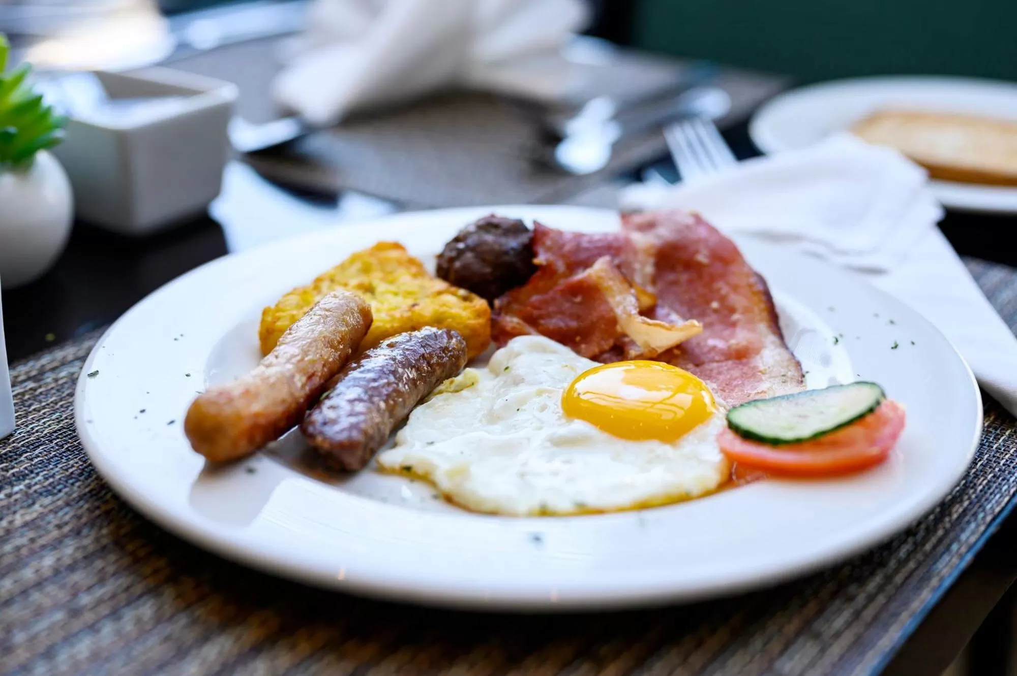 Food close-up in Paxton Hotel