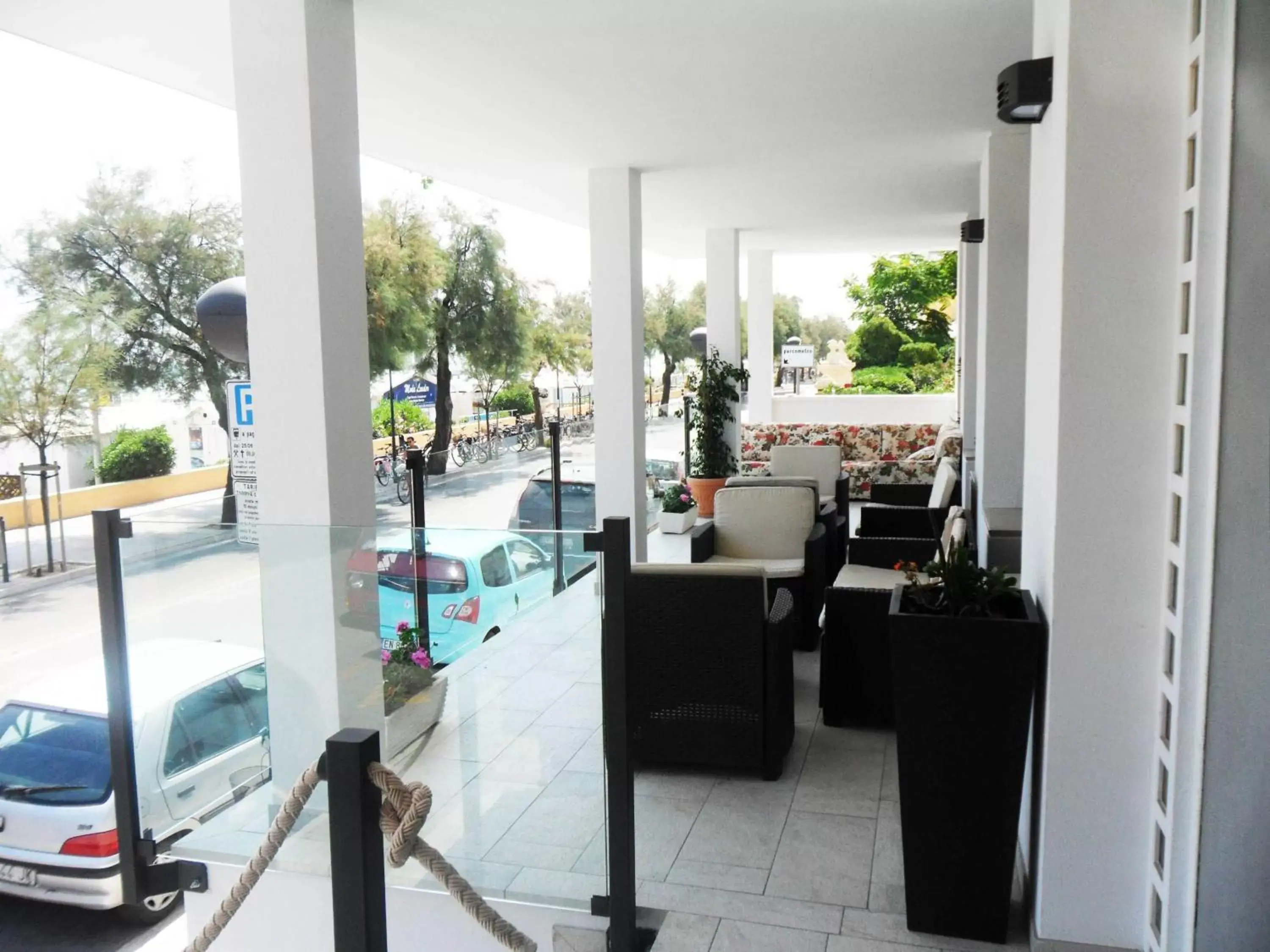 Balcony/Terrace in Hotel Beaurivage