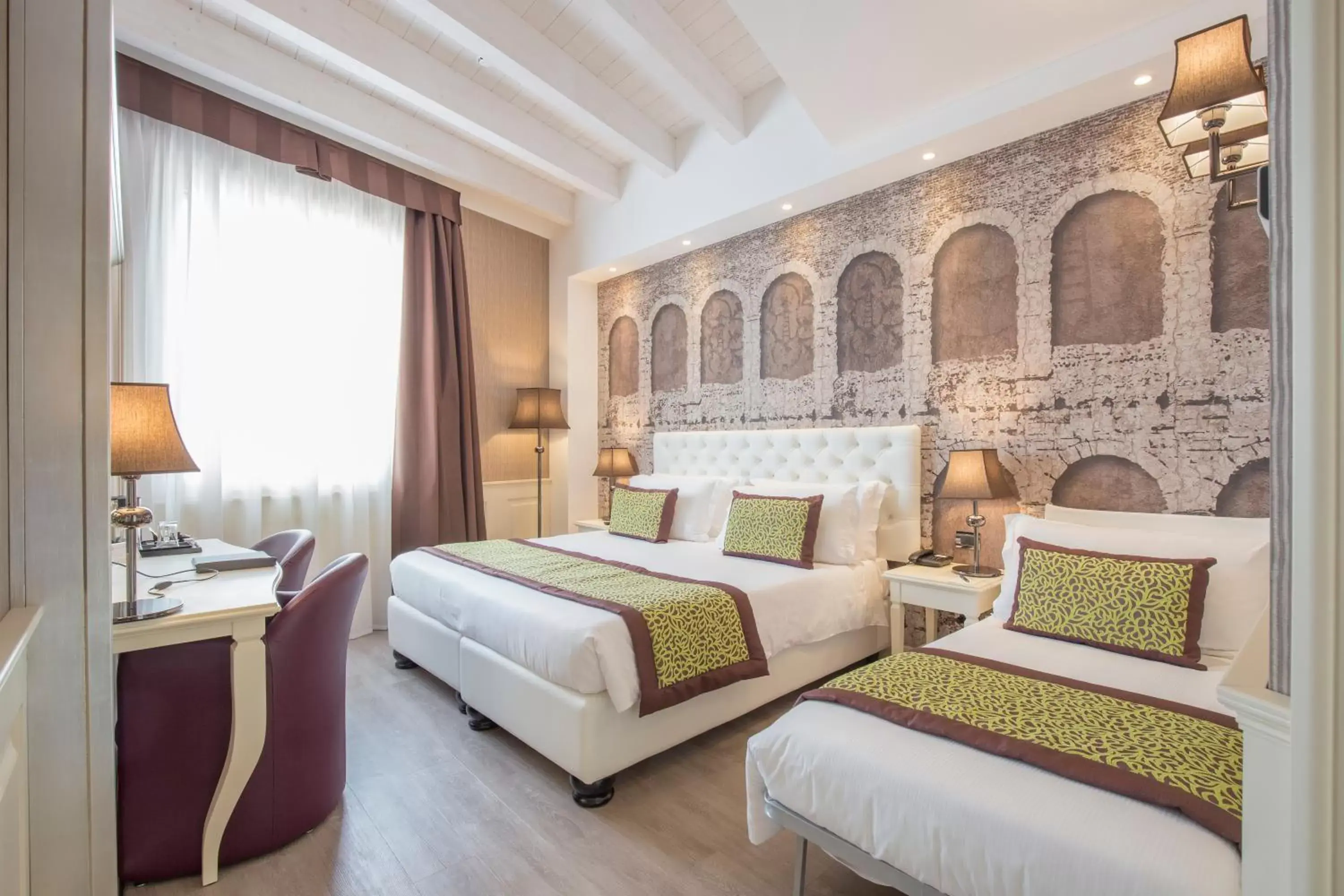 Bedroom, Bed in Hotel Giberti & Spa