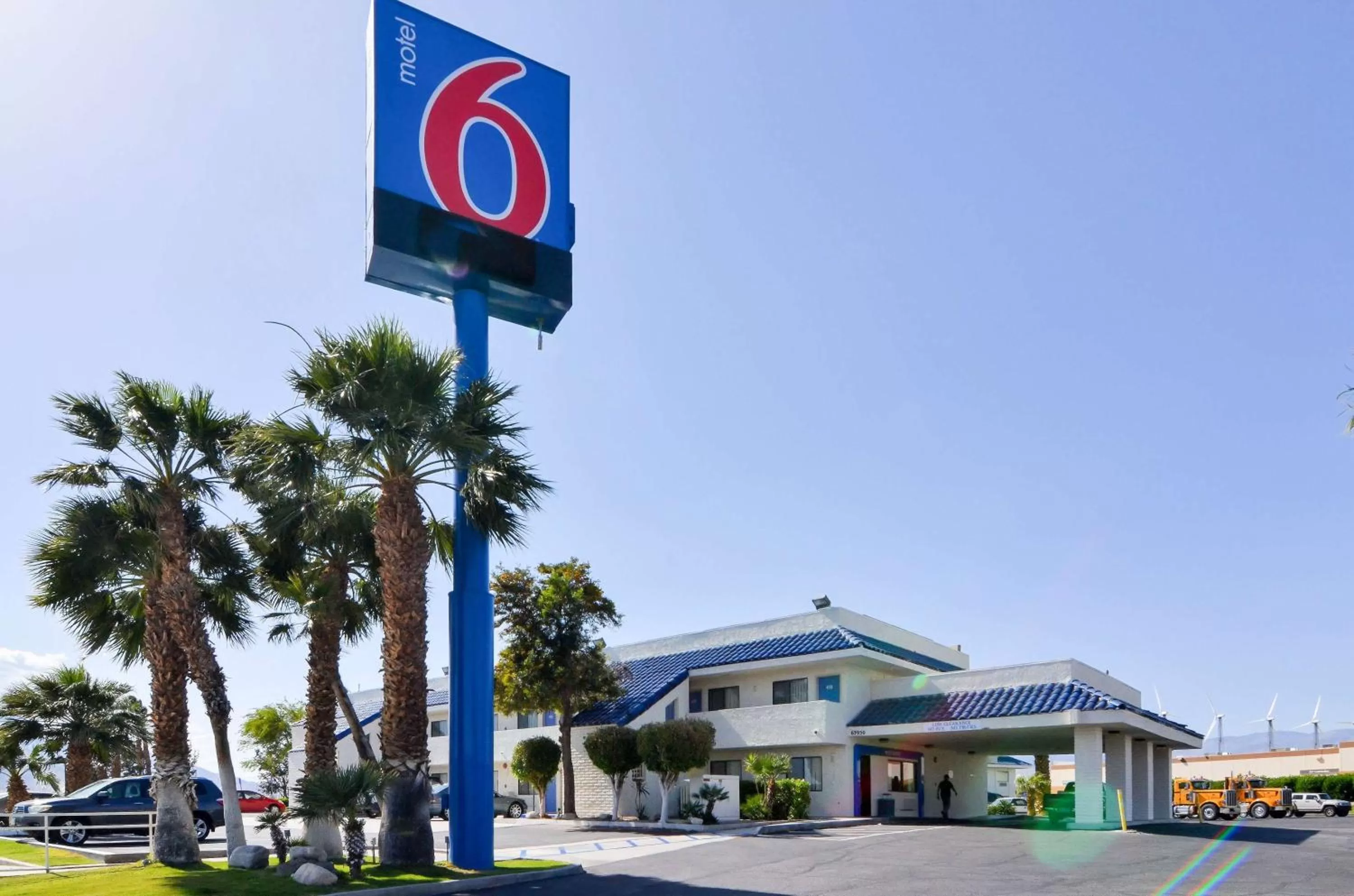 Property building in Motel 6-North Palm Springs, CA - North