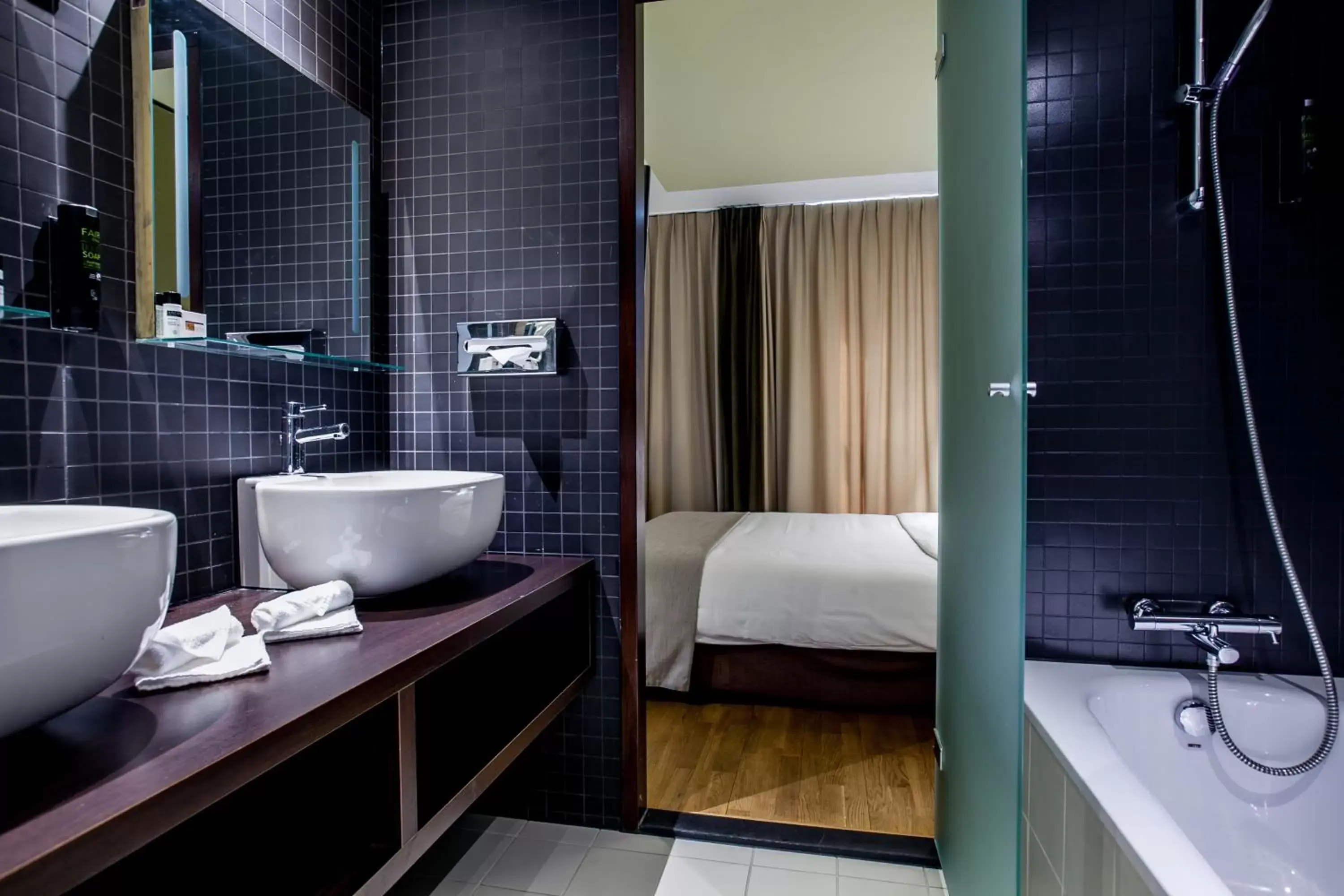 Bathroom in Dutch Design Hotel Artemis