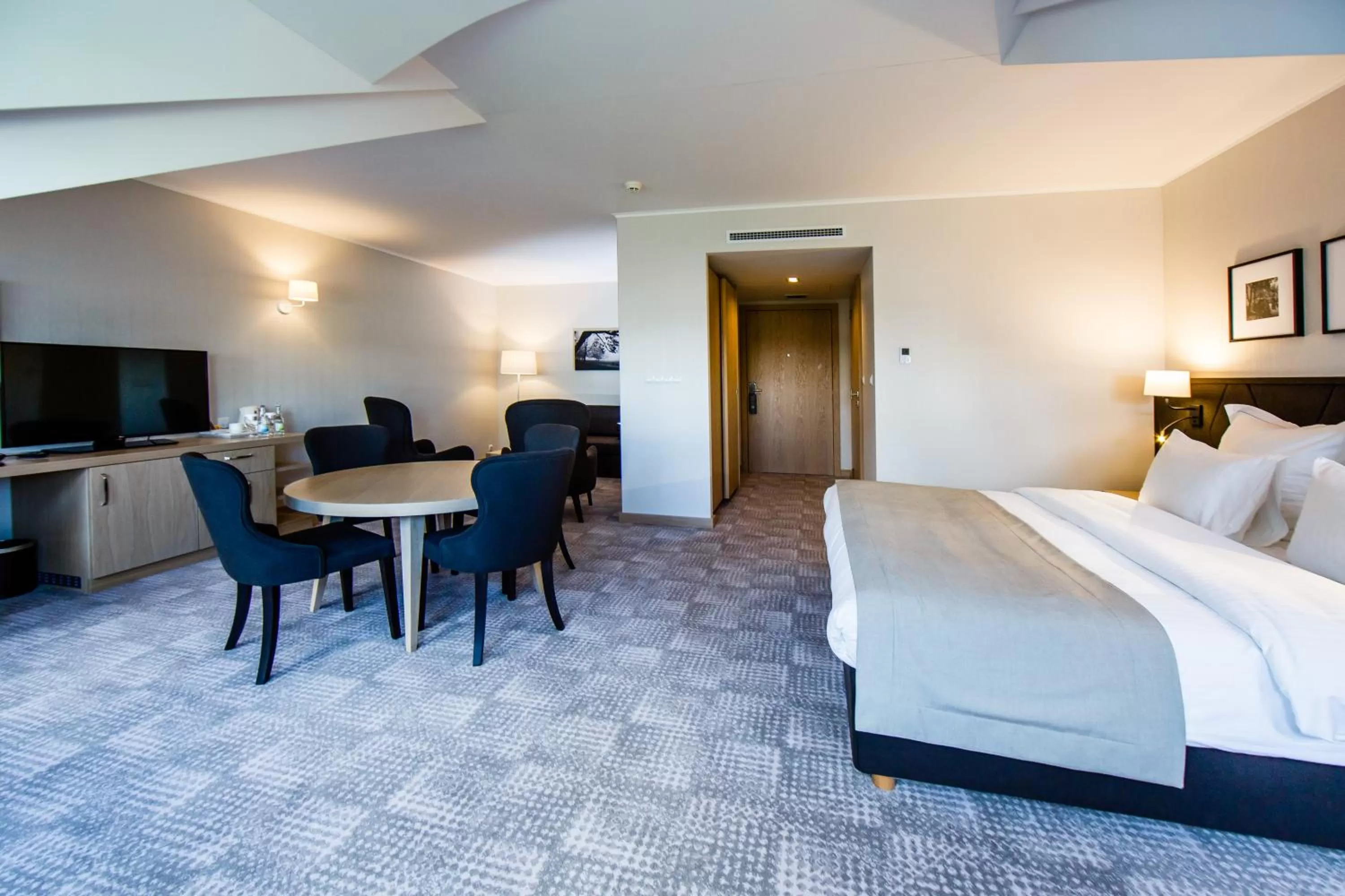 Bed in Hotel Sokół Wellness & SPA