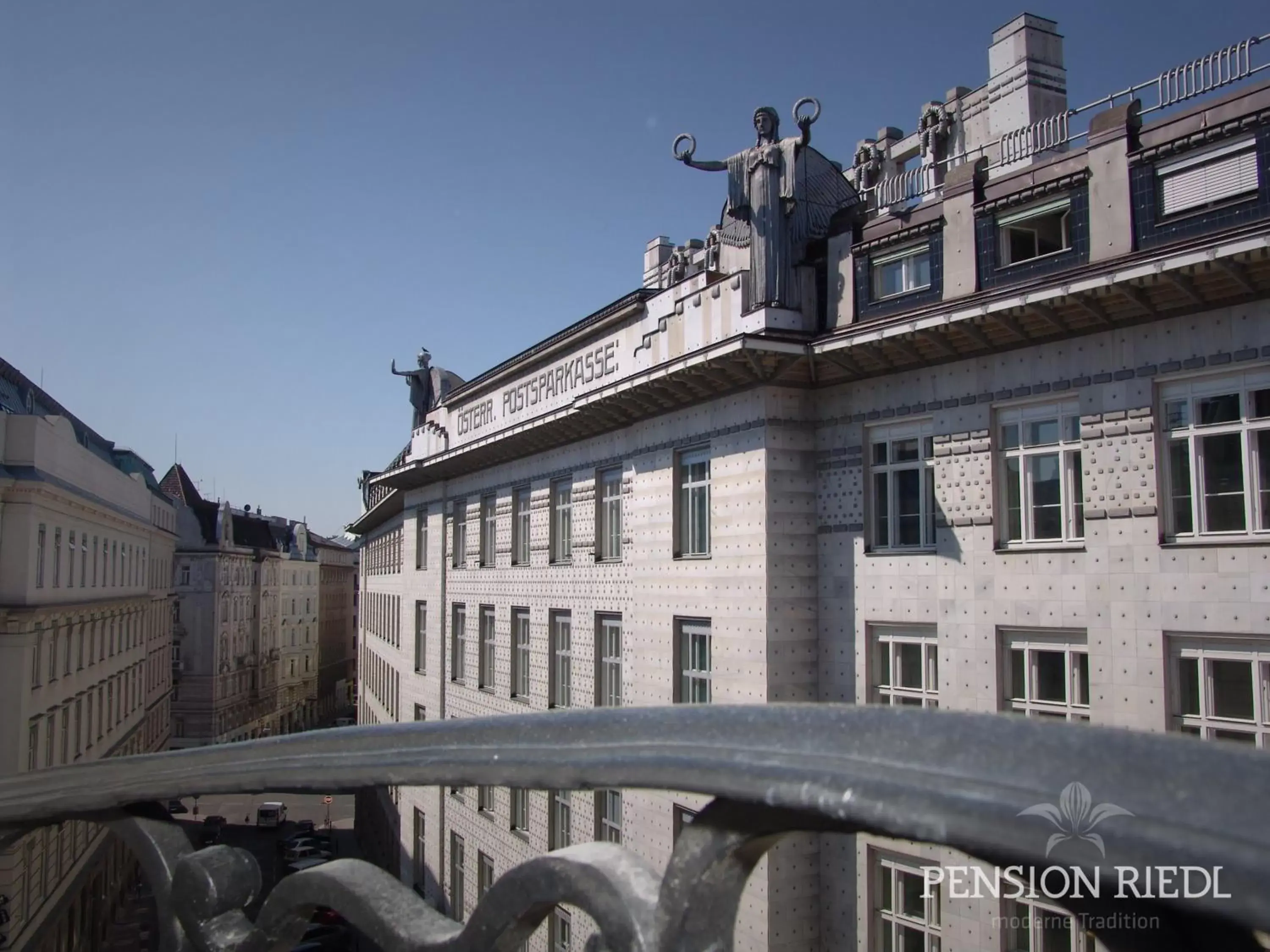 Street view, Property Building in Pension Riedl