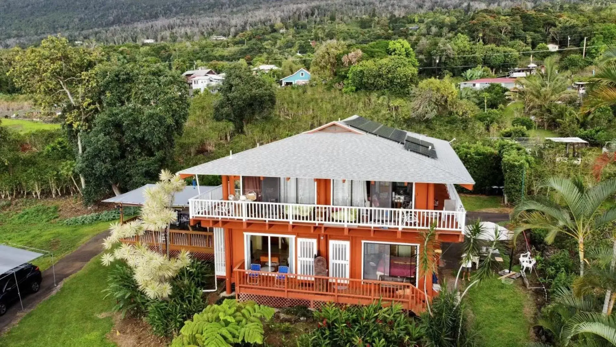 Property Building in Coffee Garden