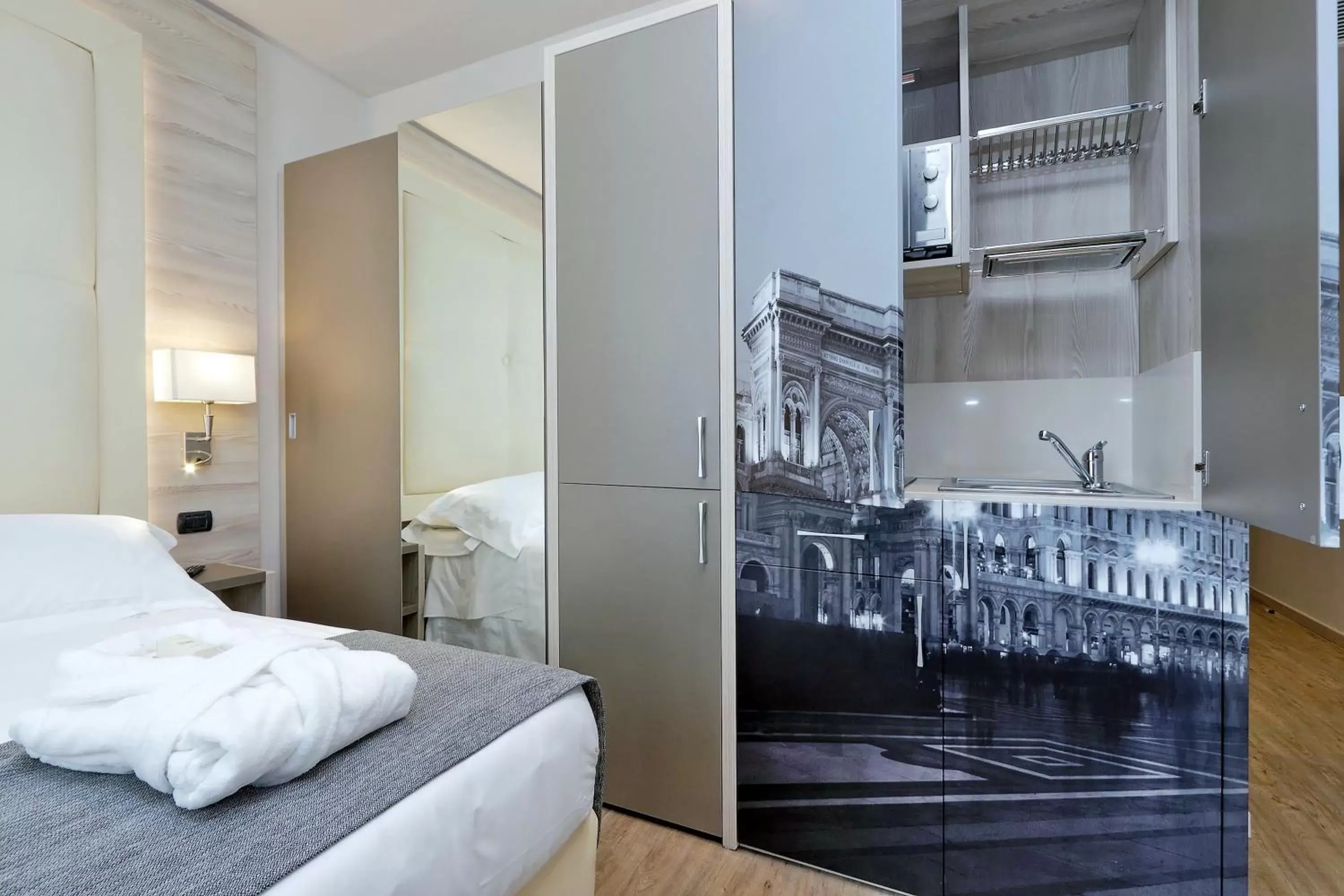 Bedroom in Duomo Hotel & Apartments