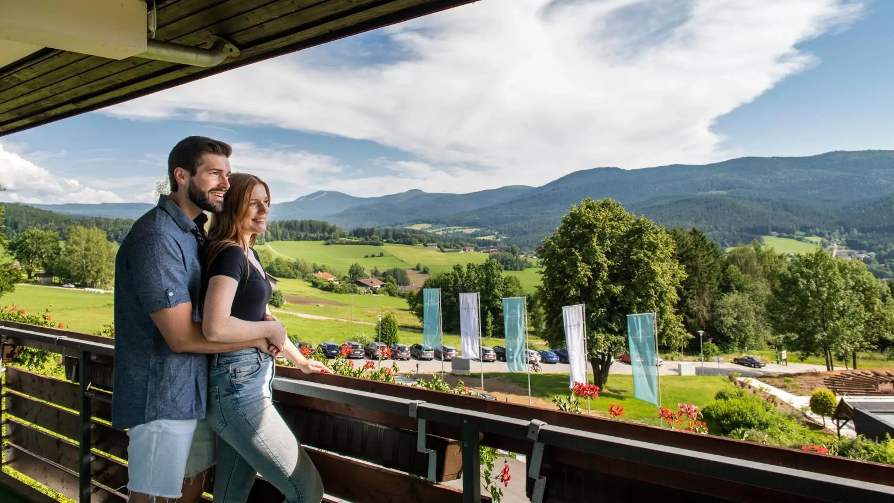 View (from property/room), Mountain View in Hotel Sonnenhof Lam