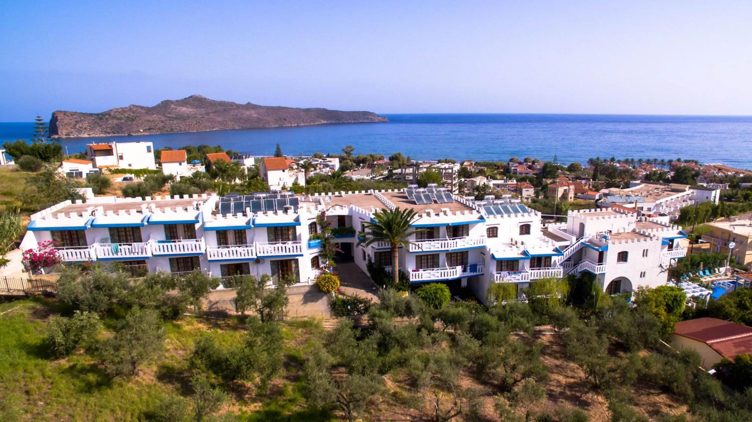 Bird's eye view in Folia Apartments Chania