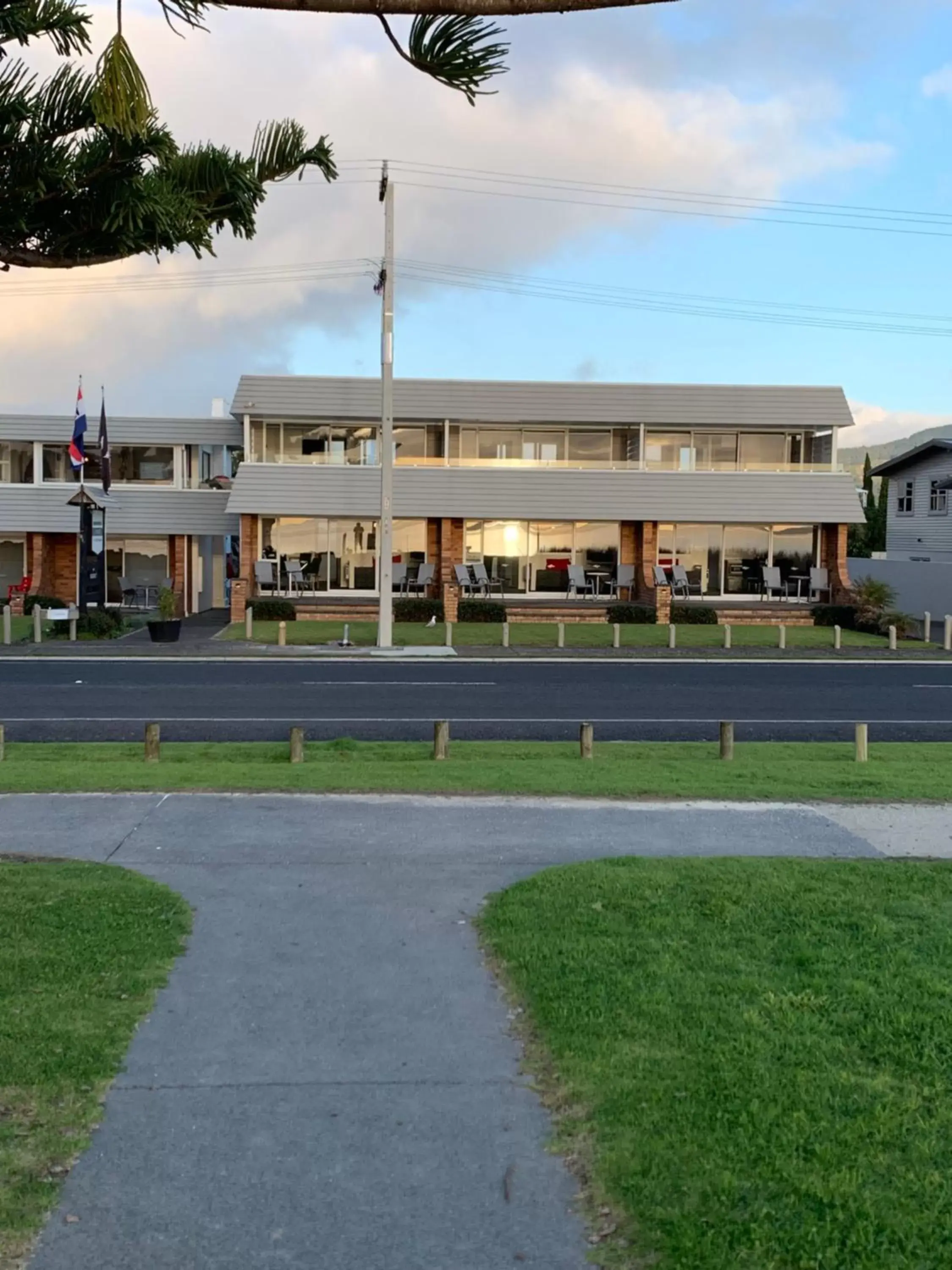 Property Building in The Oceanside Motel