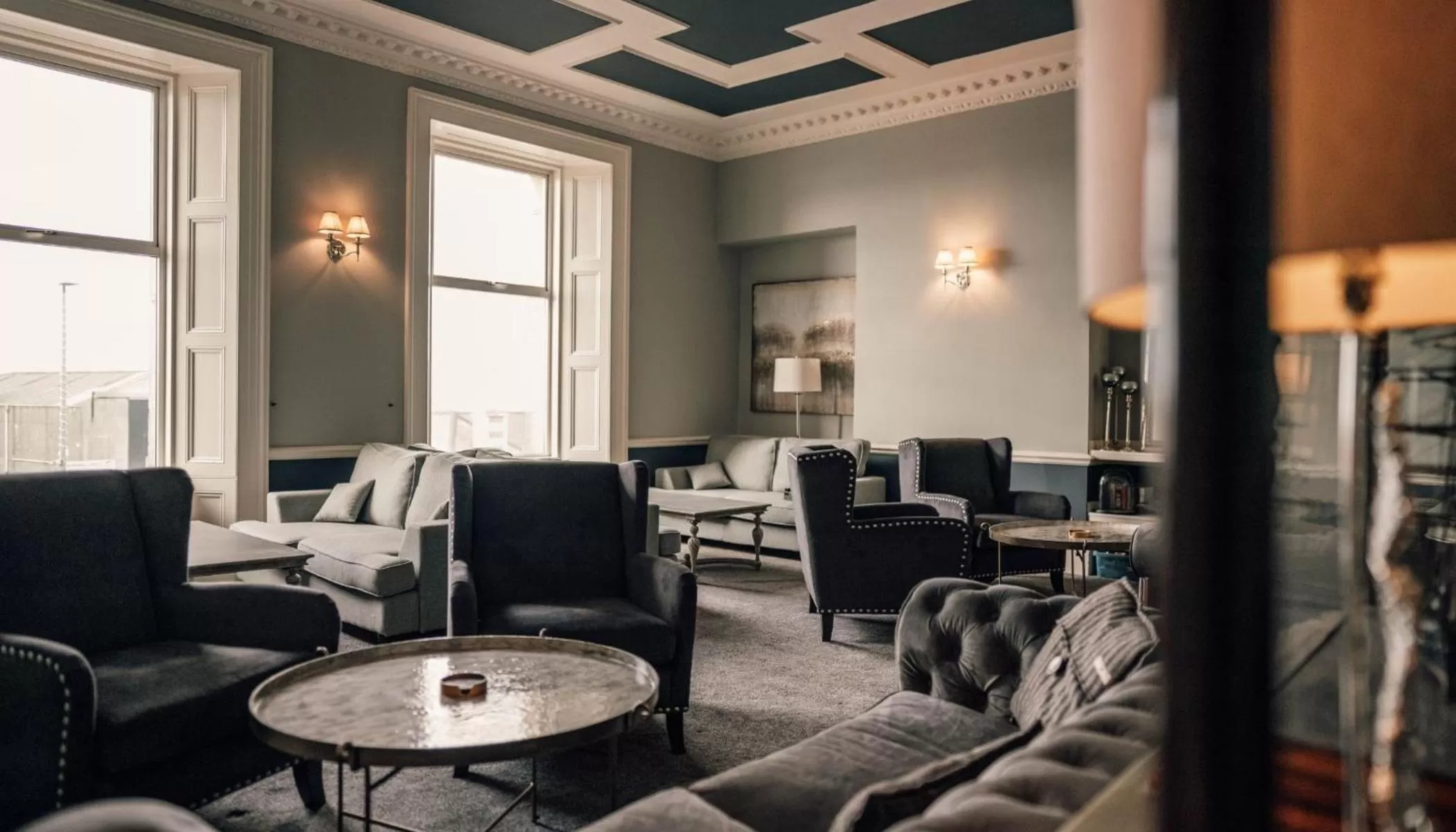 Seating area in The Kirkwall Hotel