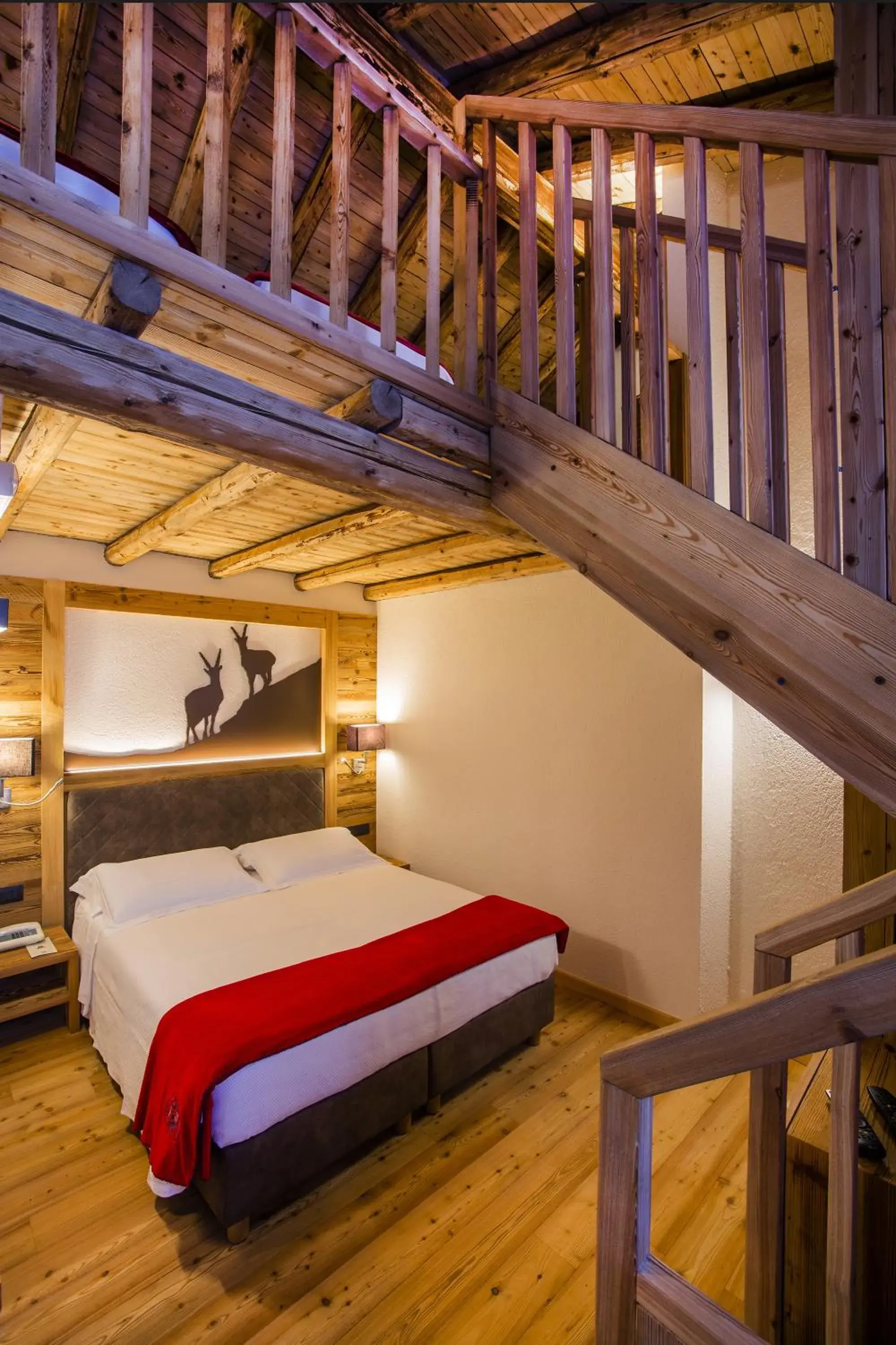 Bed in Hotel Pilier D'Angle & Wellness