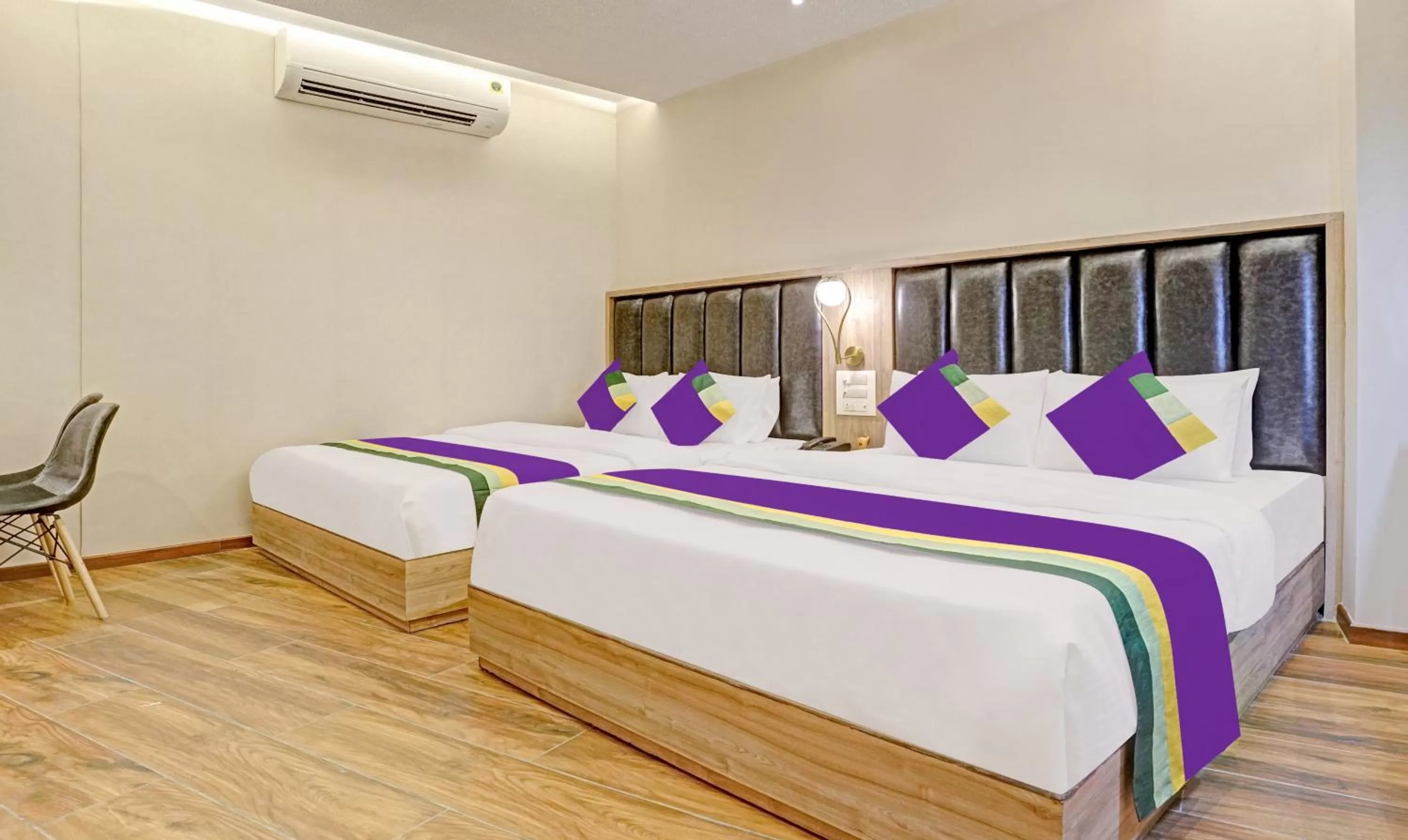 Bedroom, Bed in Treebo Premium Widlor Boutique