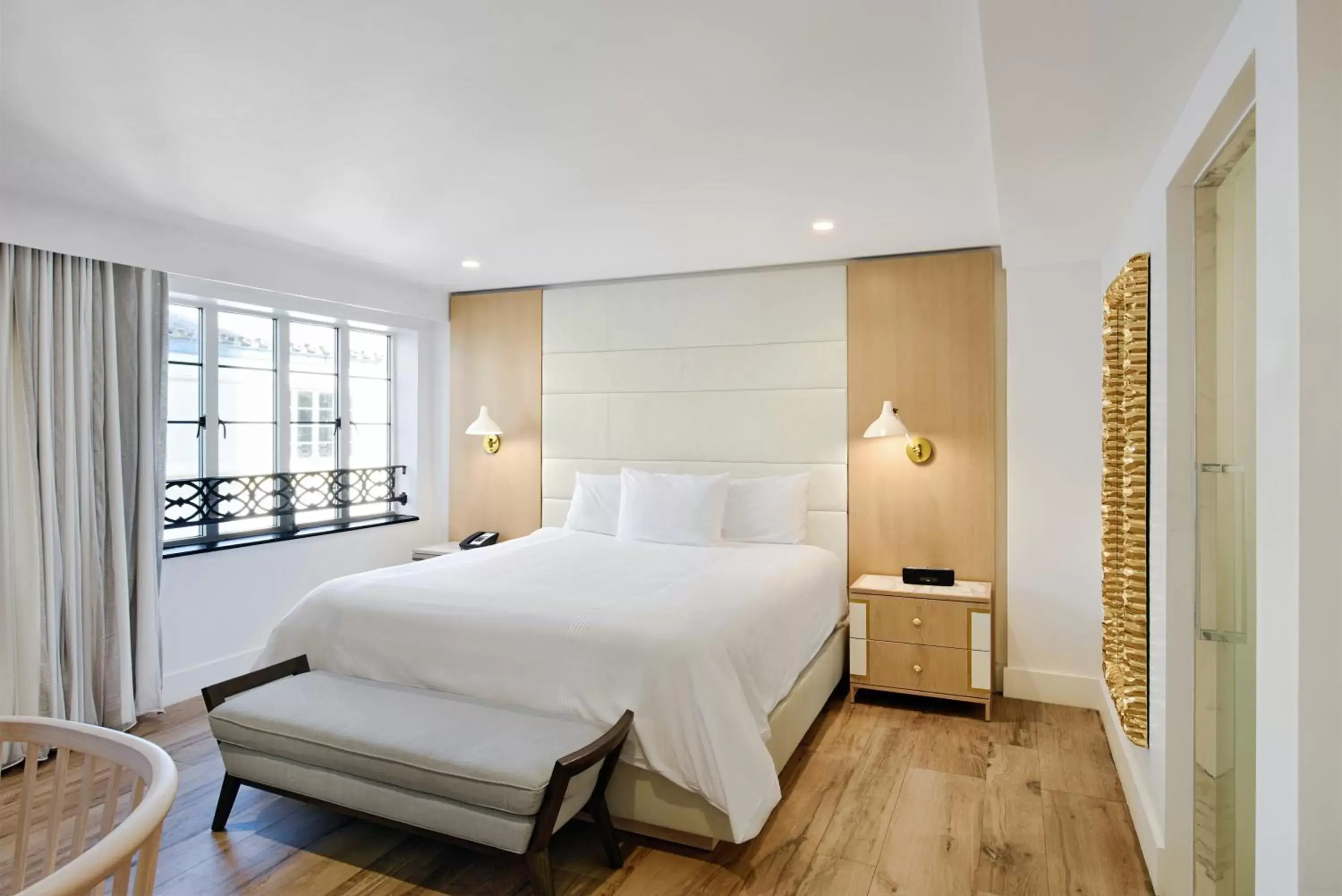 Bed in Hotel Ocean