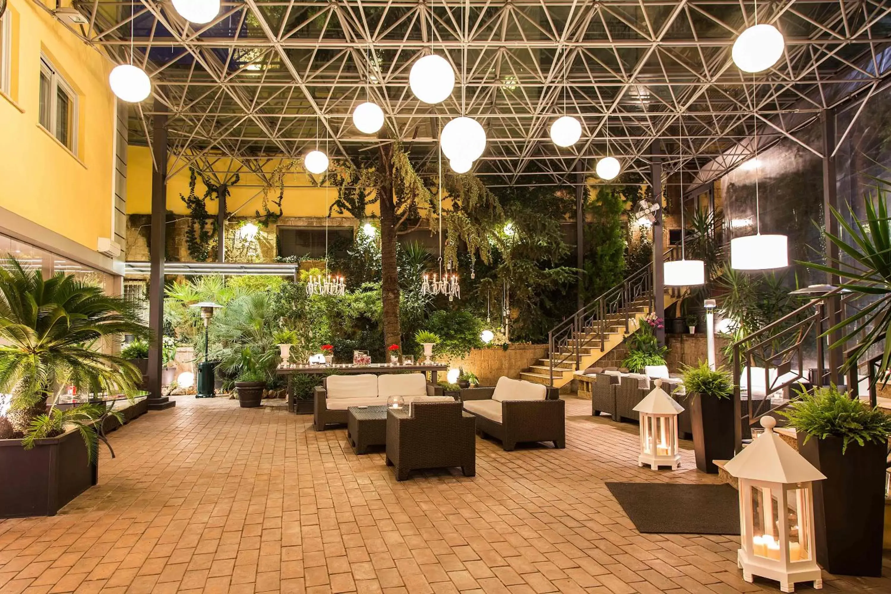 Garden in Hotel Villa Traiano