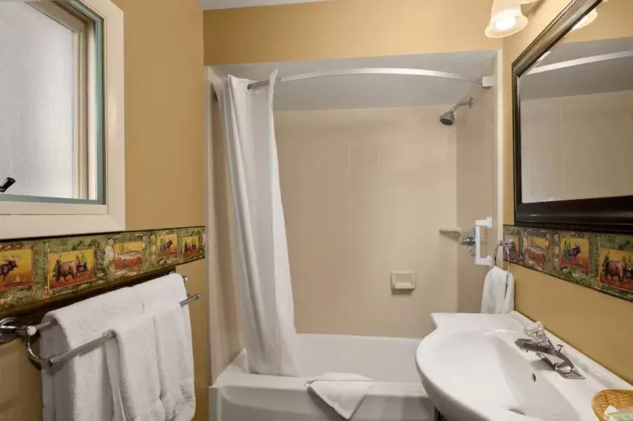 Shower, Bathroom in Super 8 by Wyndham Lake George/Downtown