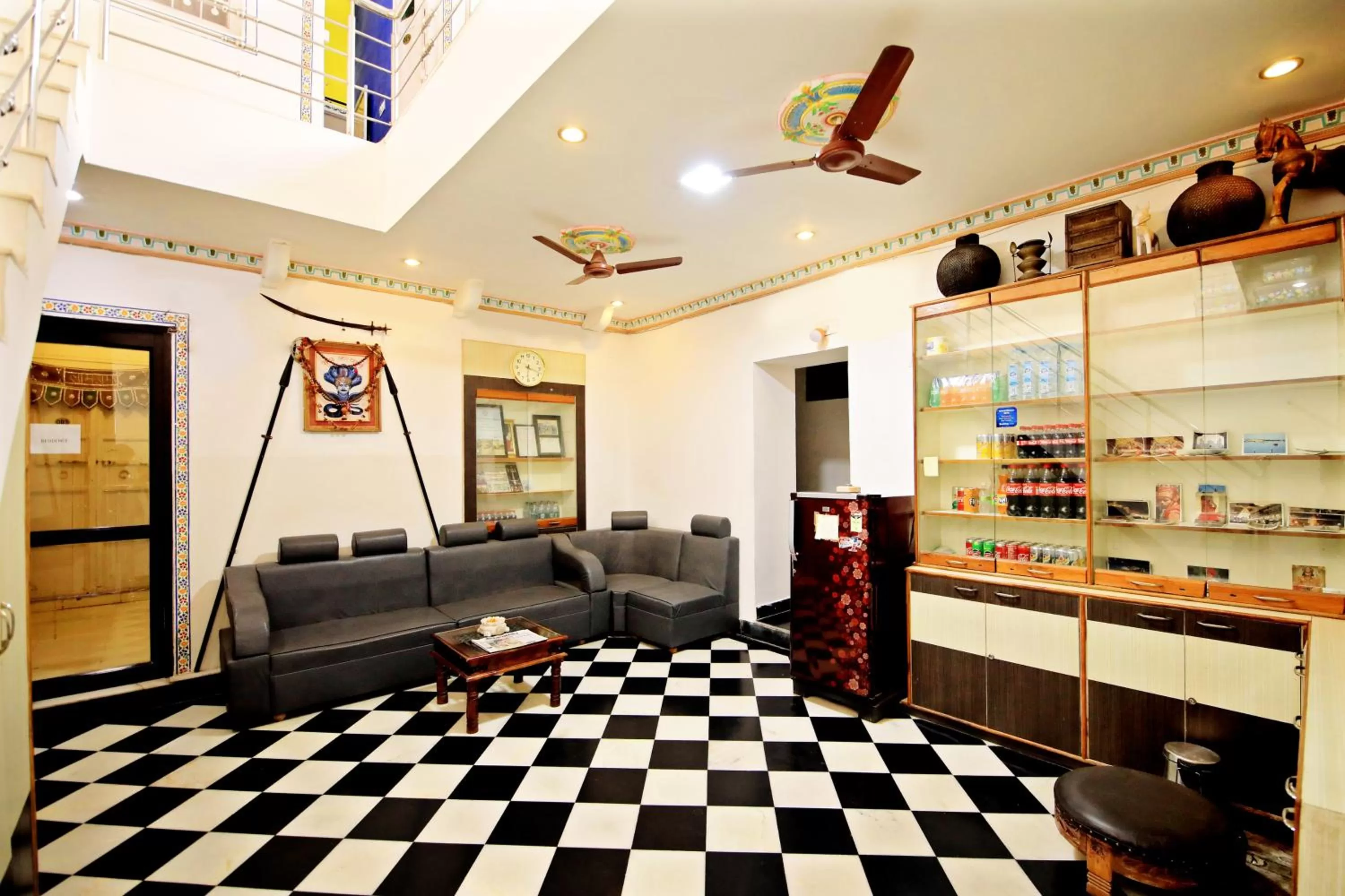 Seating area in Storica Stays Panorama Haveli Udaipur