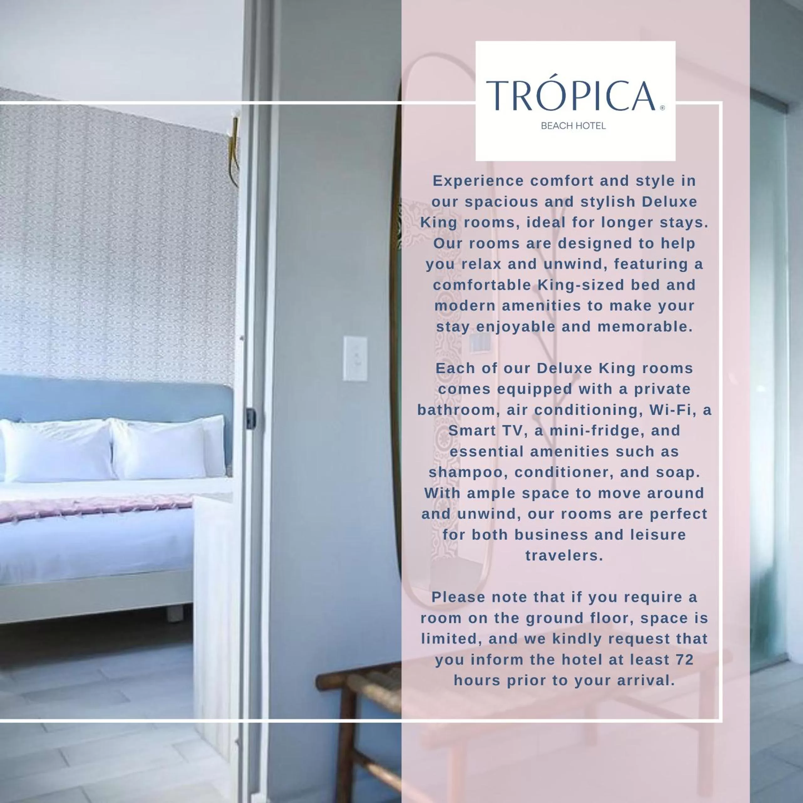 King Room in Trópica Beach Hotel